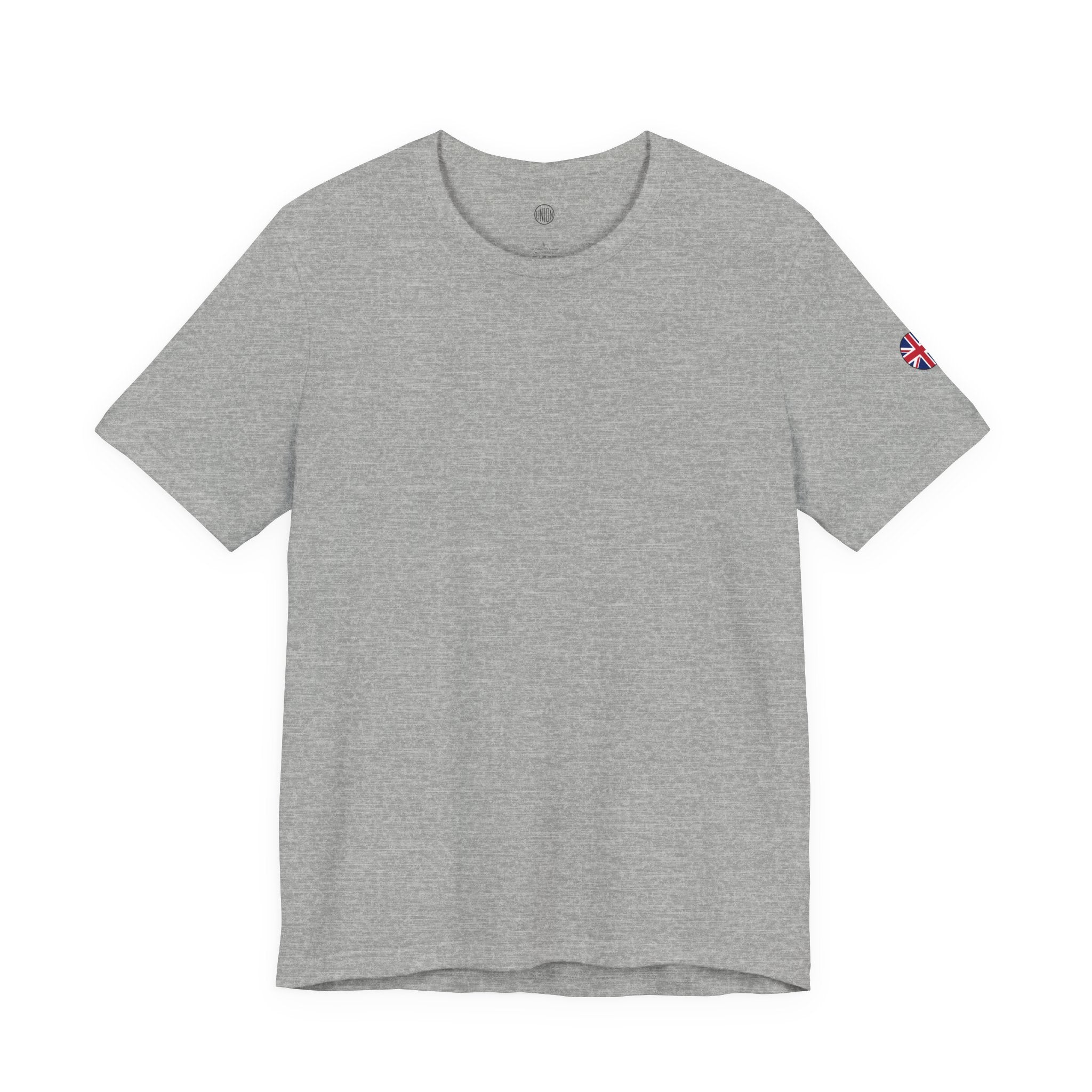 Union Jack Flag Sleeve Badge T-Shirt