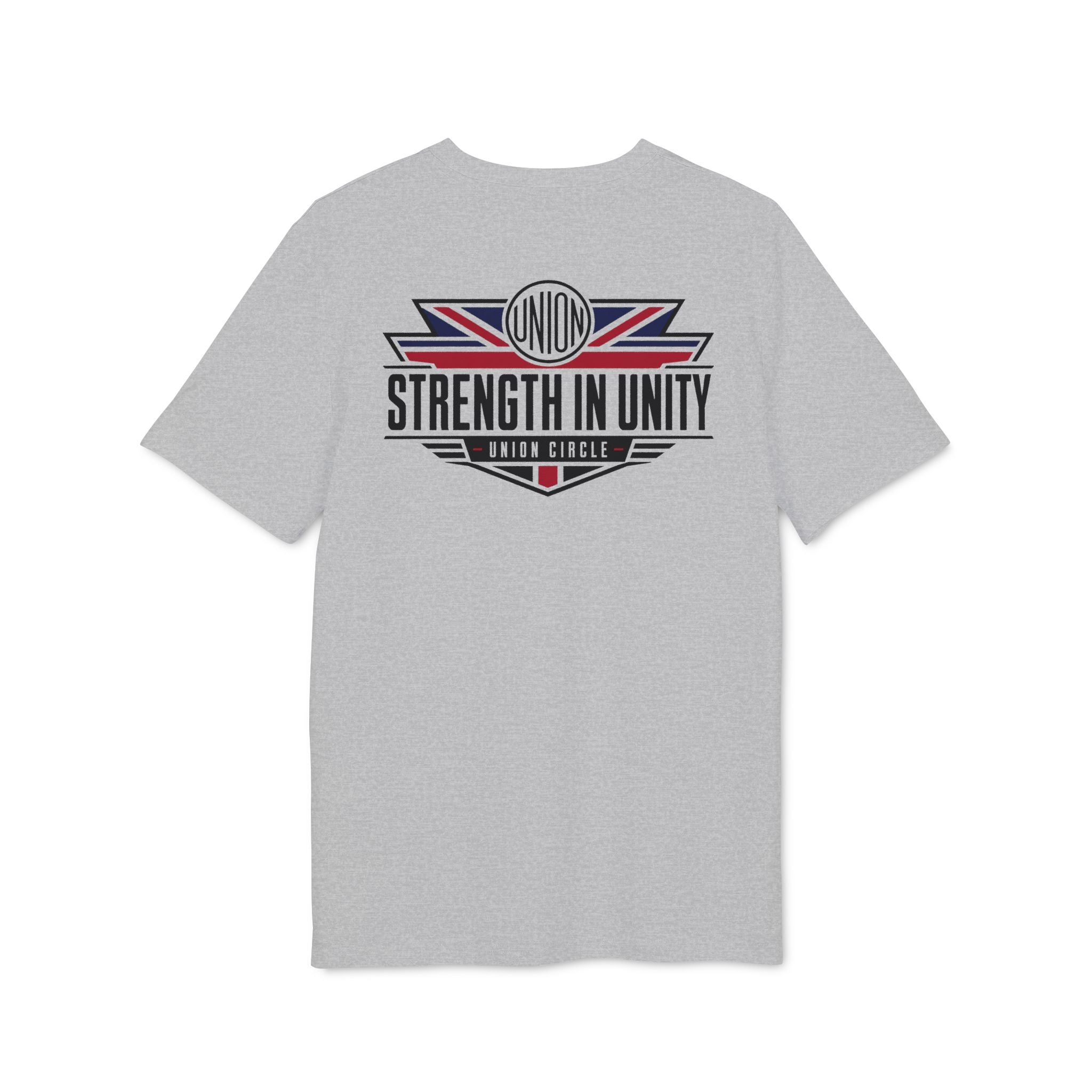 Strength In Unity T-Shirt — Small Chest Emblem & Back Print