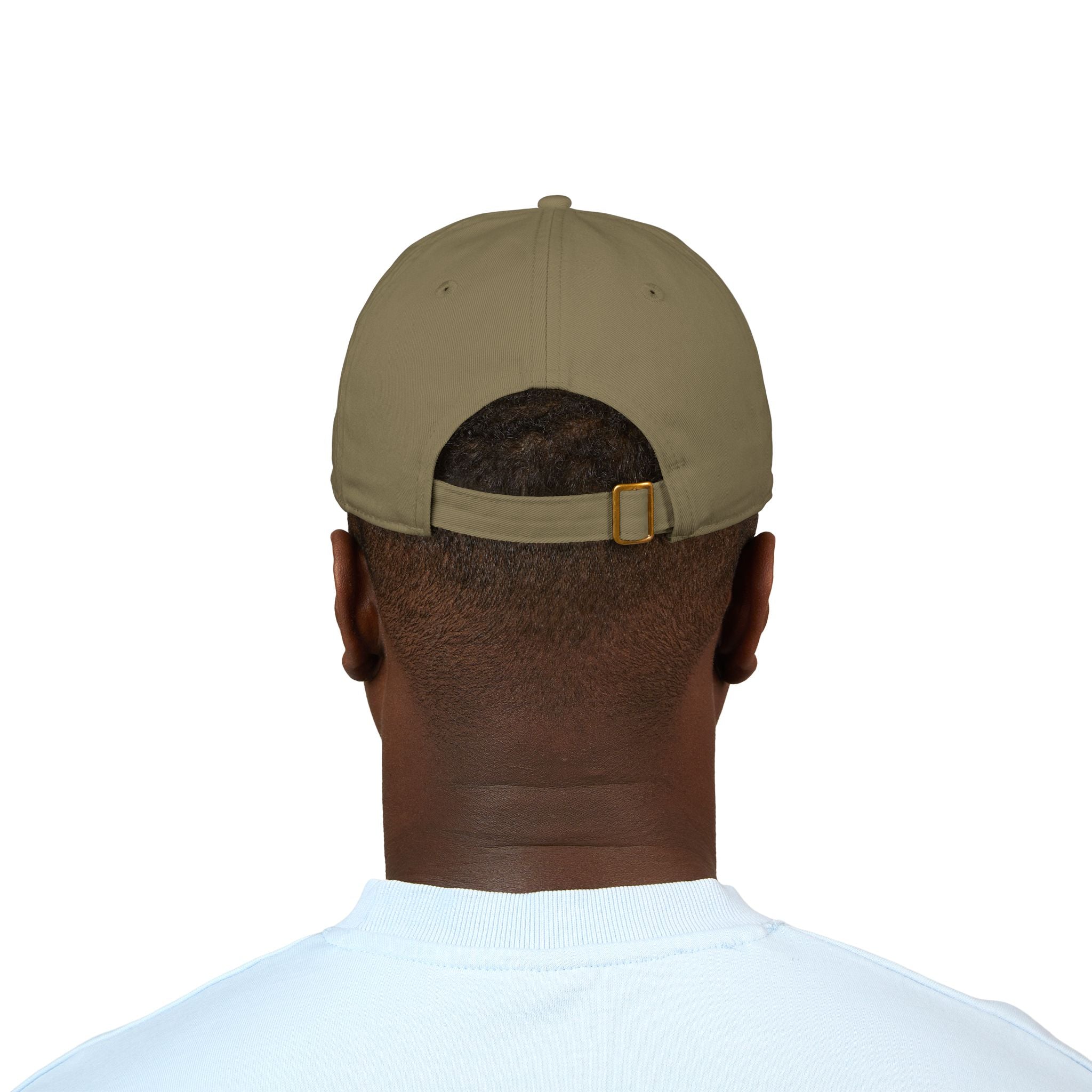 Organic Embroidered Circle Union Jack Baseball Cap