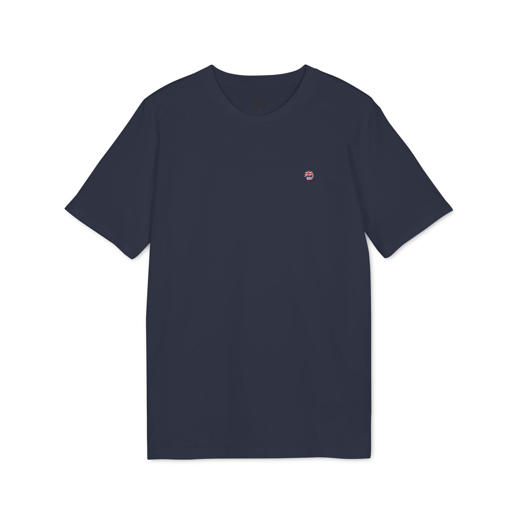 Minimal Circle Union Jack/USA T-Shirt