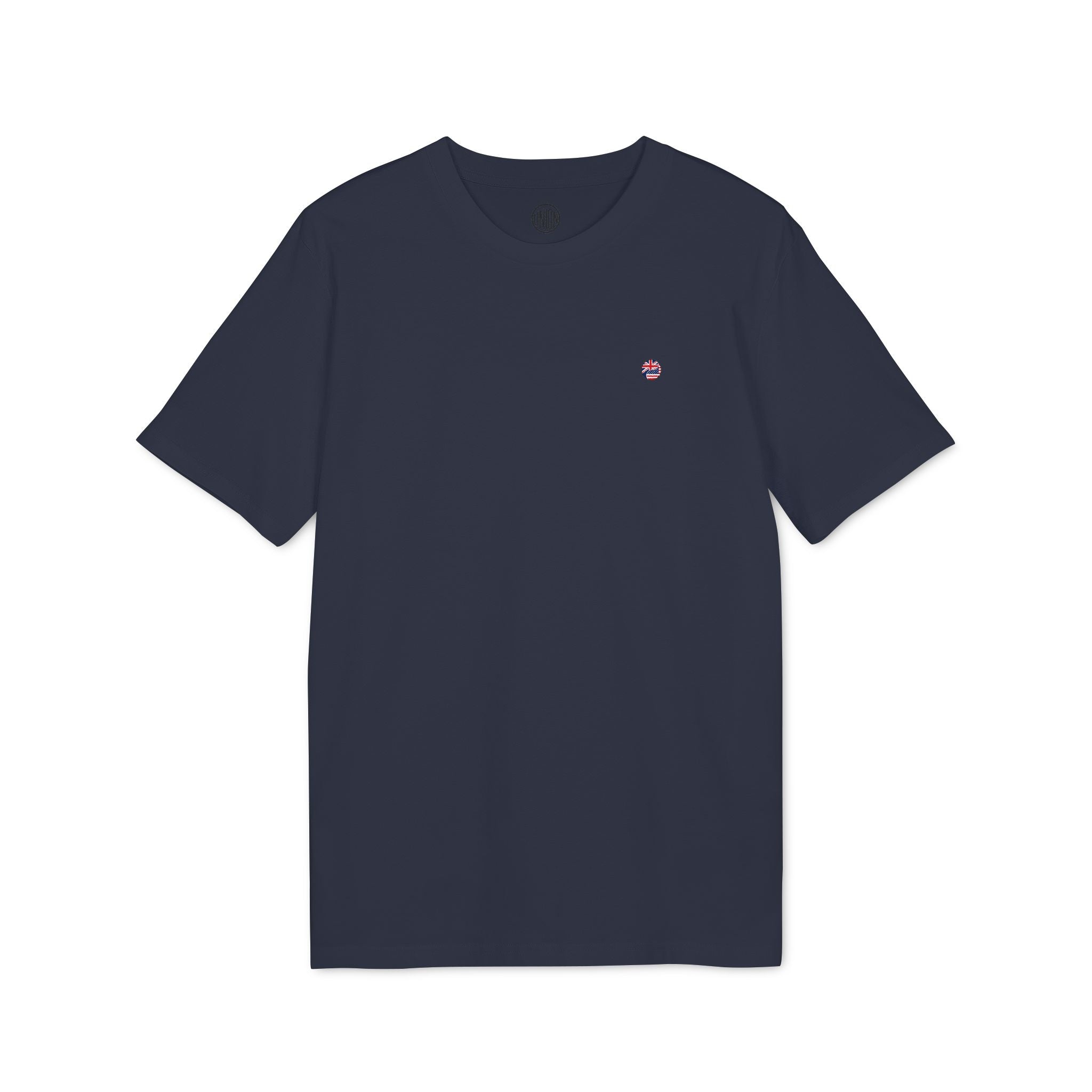Minimal Circle Union Jack/USA T-Shirt