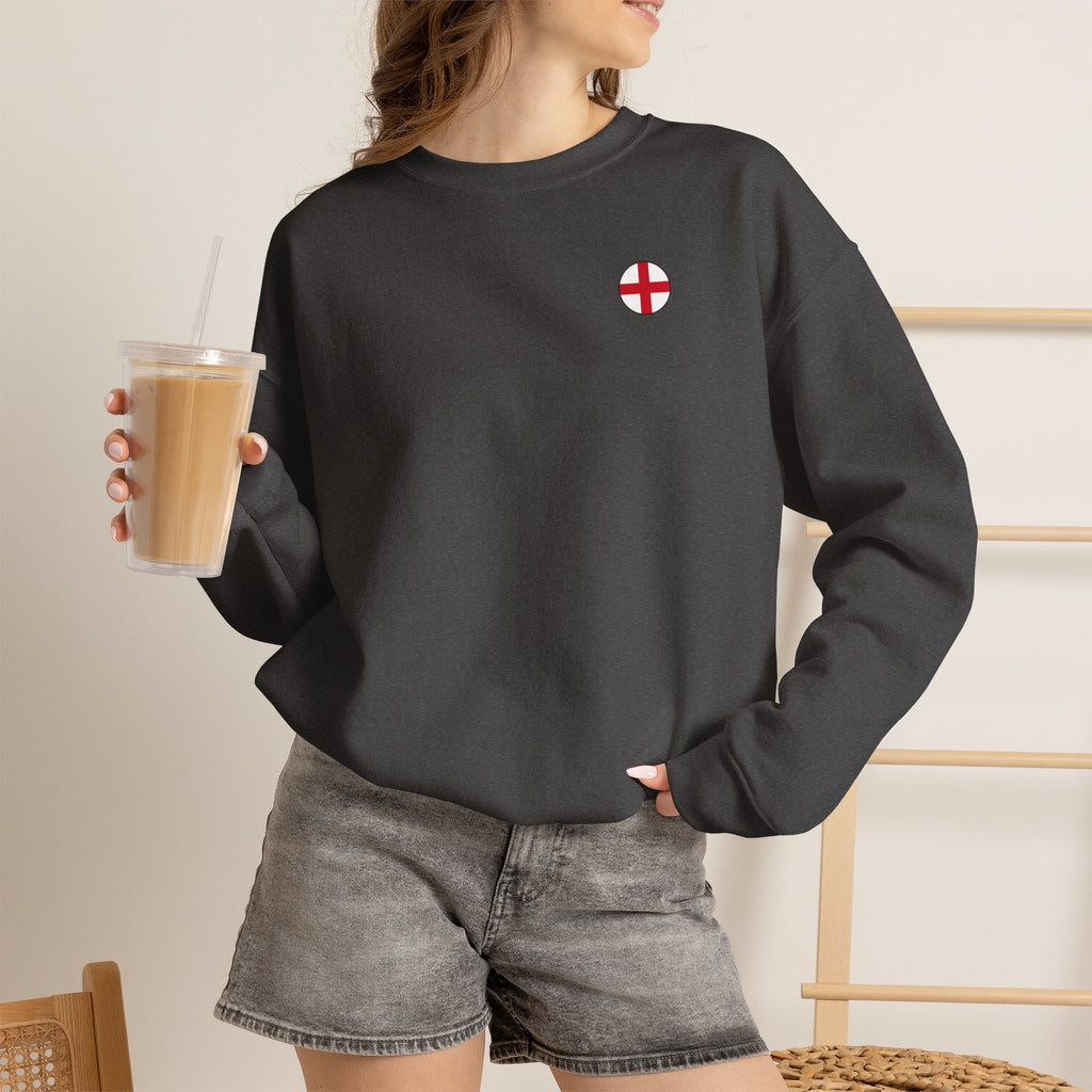 Minimal Circle England Sweatshirt
