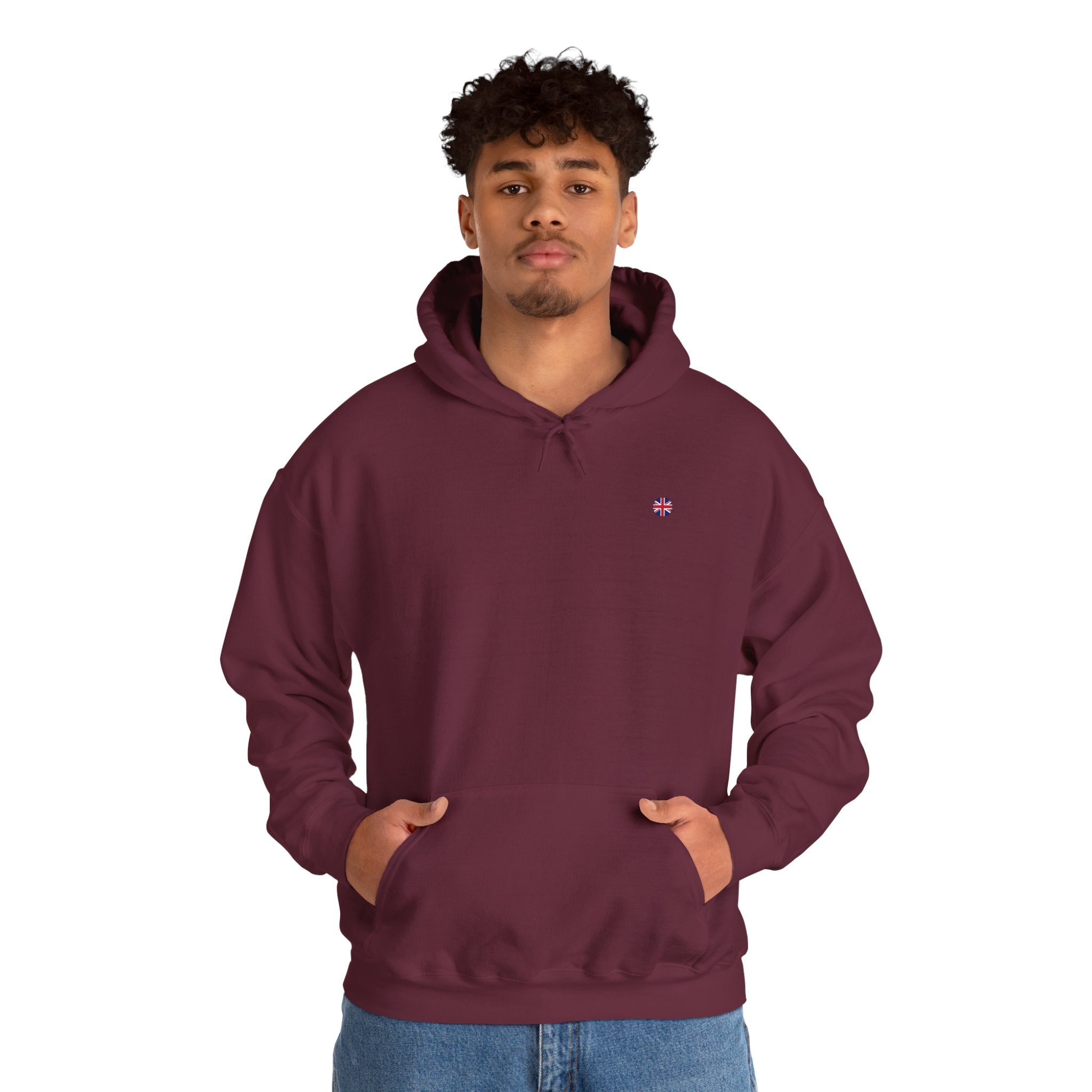 Minimal Circle England Union Jack Hoodie/Pullover