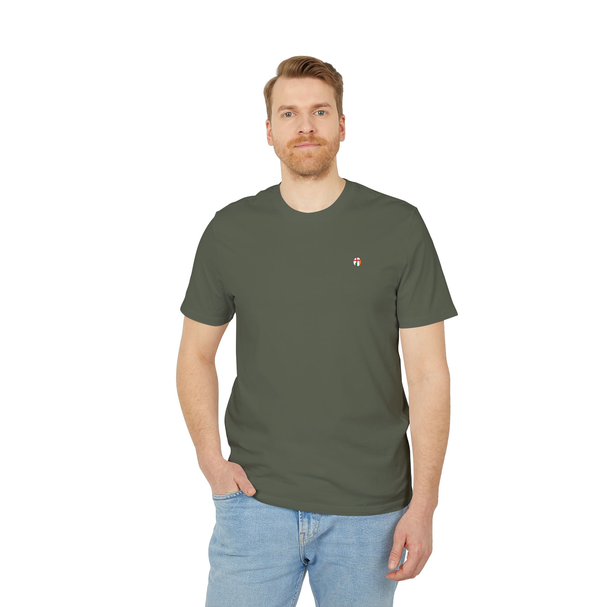 England/Ireland Heritage Flag T-Shirt