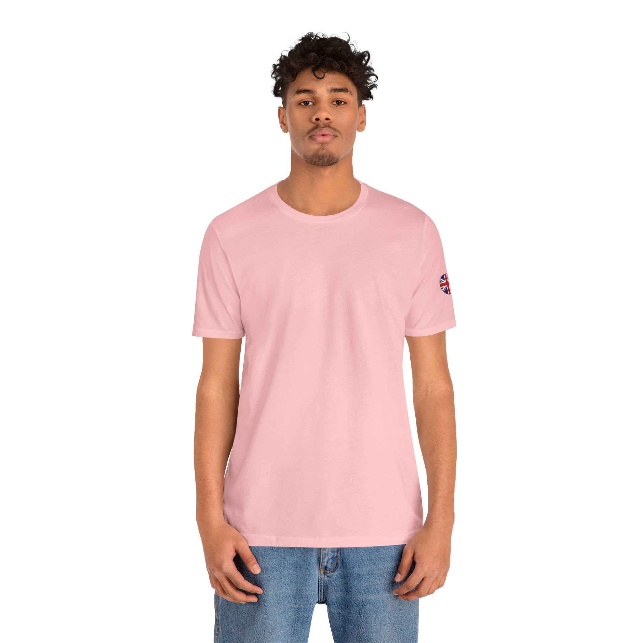 Union Jack Flag Sleeve Badge T-Shirt