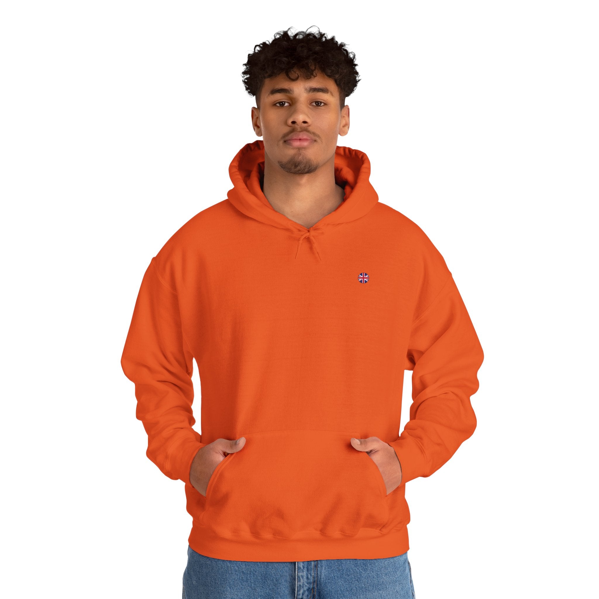 Minimal Circle England Union Jack Hoodie/Pullover
