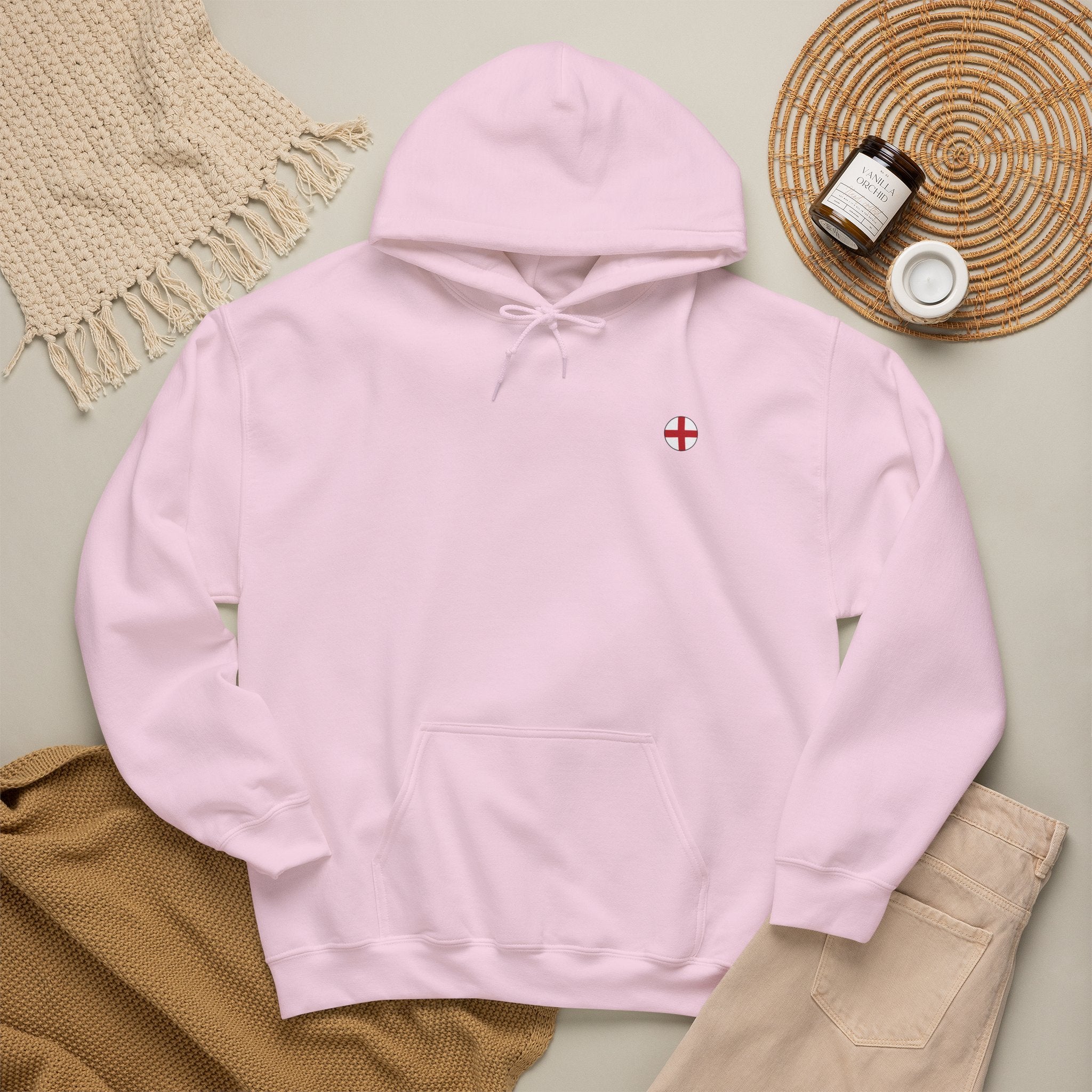 Minimal Circle England Hoodie/Pullover