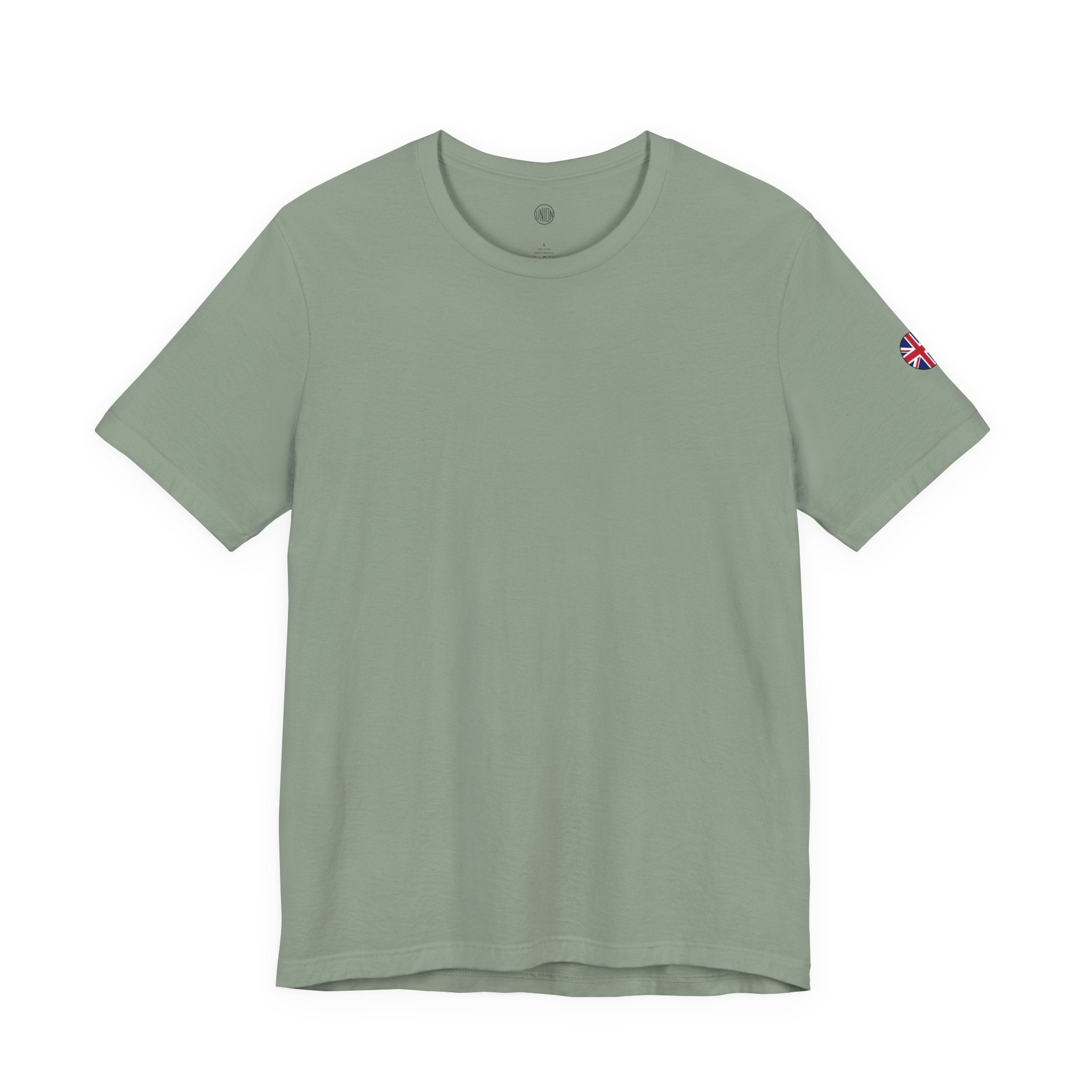 Union Jack Flag Sleeve Badge T-Shirt