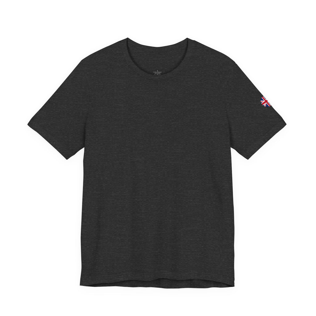 Union Jack Flag Sleeve Badge T-Shirt