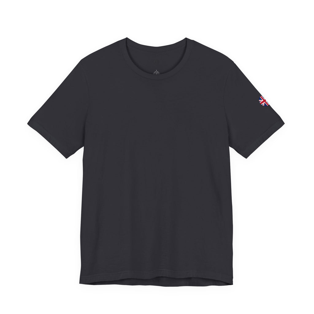 Union Jack Flag Sleeve Badge T-Shirt