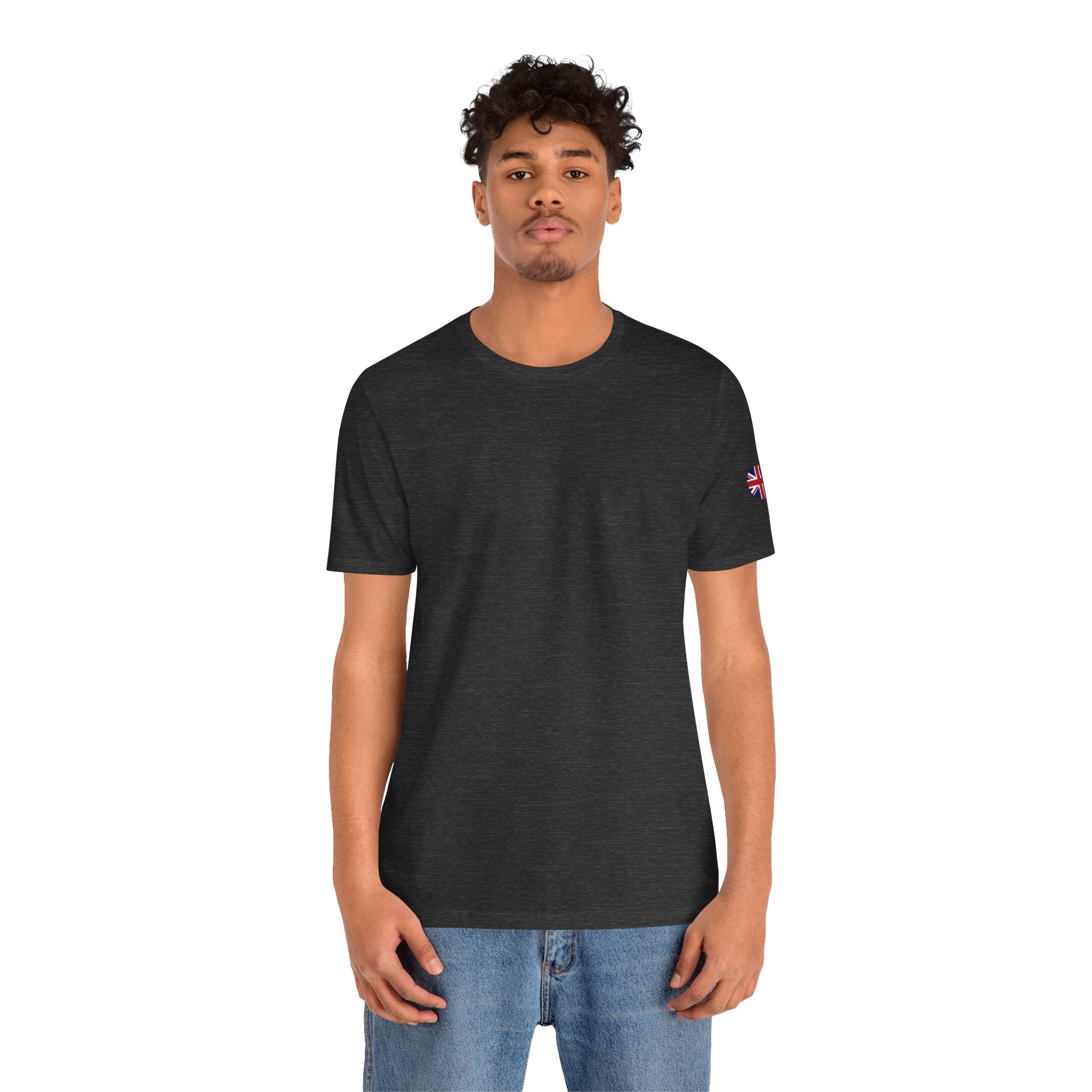 Union Jack Flag Sleeve Badge T-Shirt