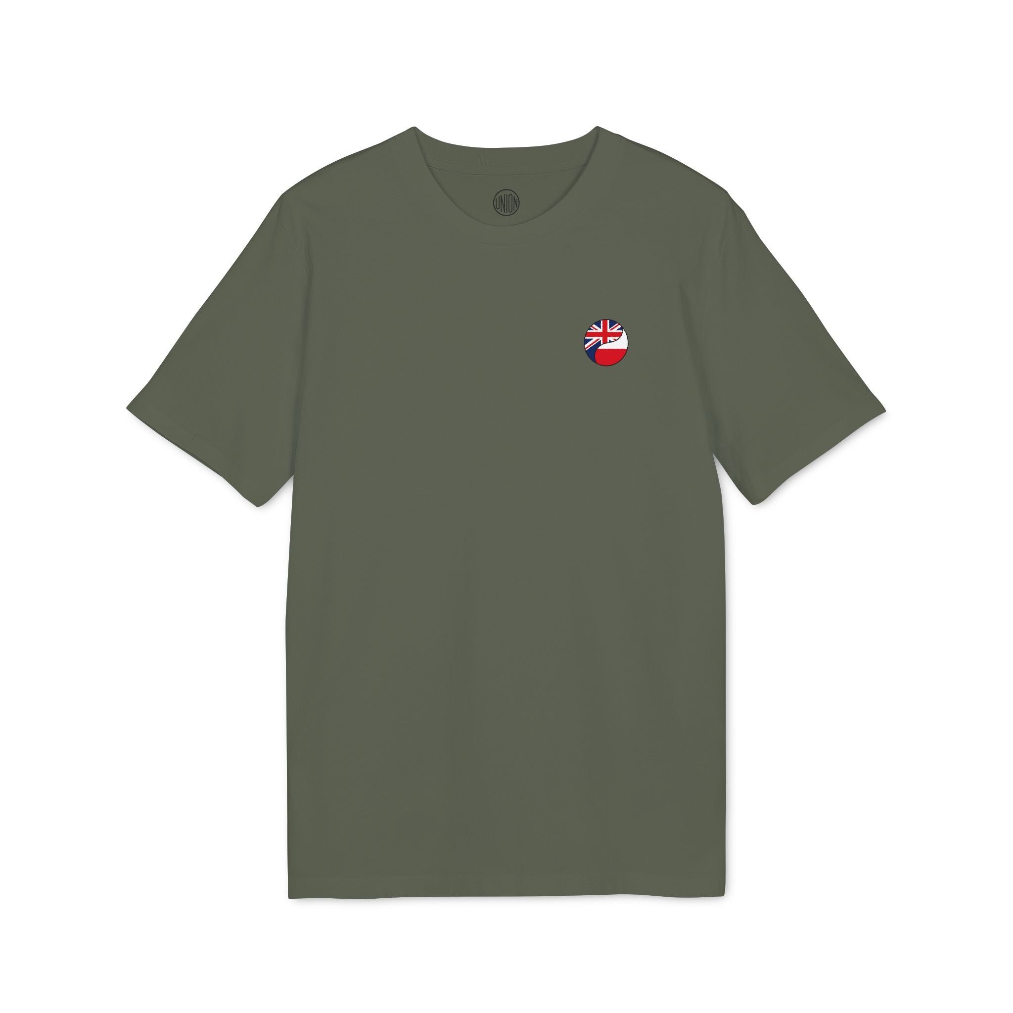 Union Jack/Polish Heritage Flag T-Shirt