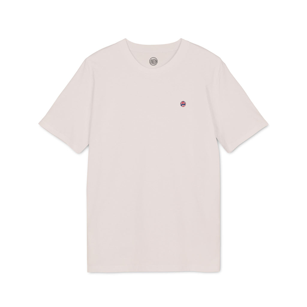 Minimal Circle Union Jack/USA T-Shirt