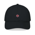 Organic Embroidered Circle Union Jack Baseball Cap