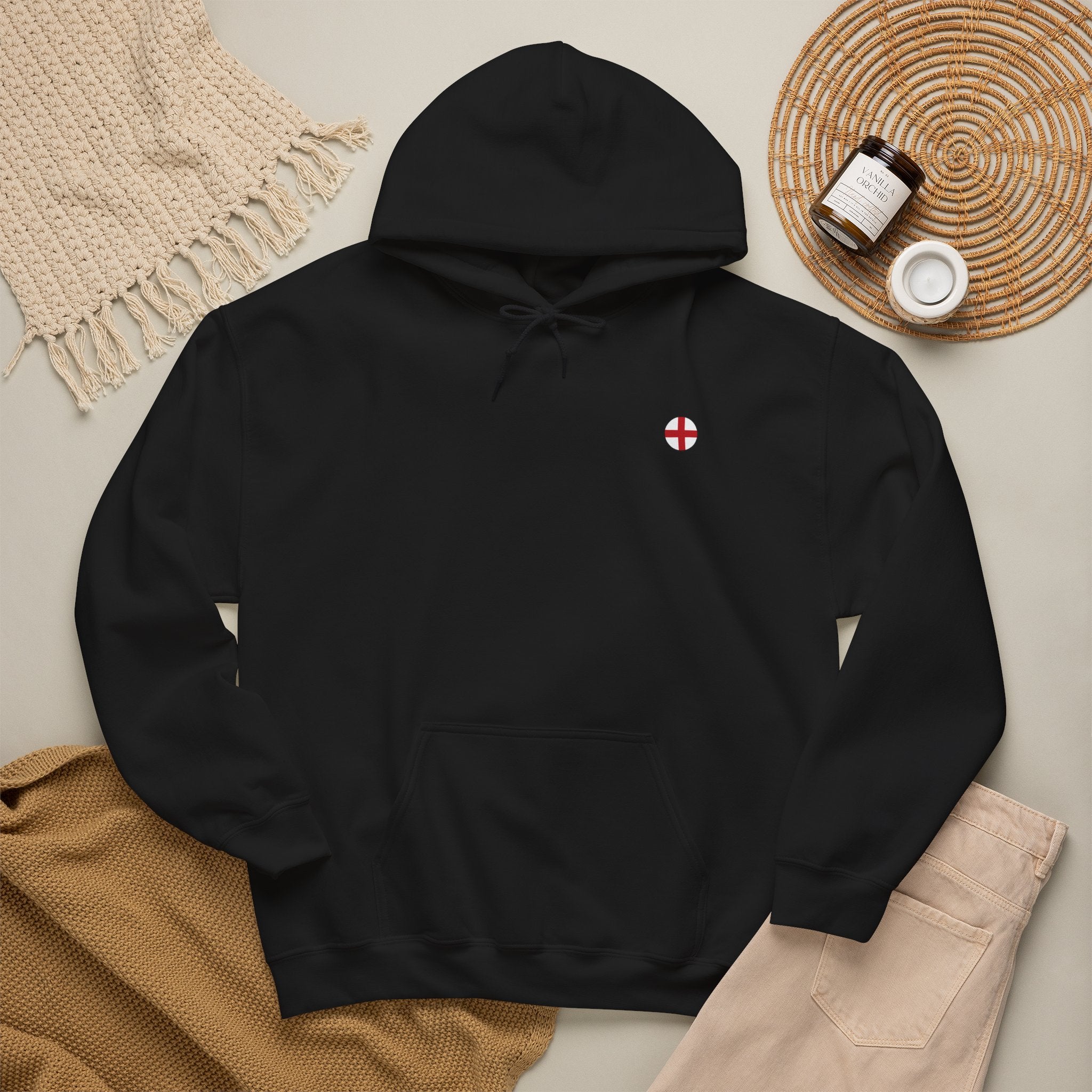 Minimal Circle England Hoodie/Pullover