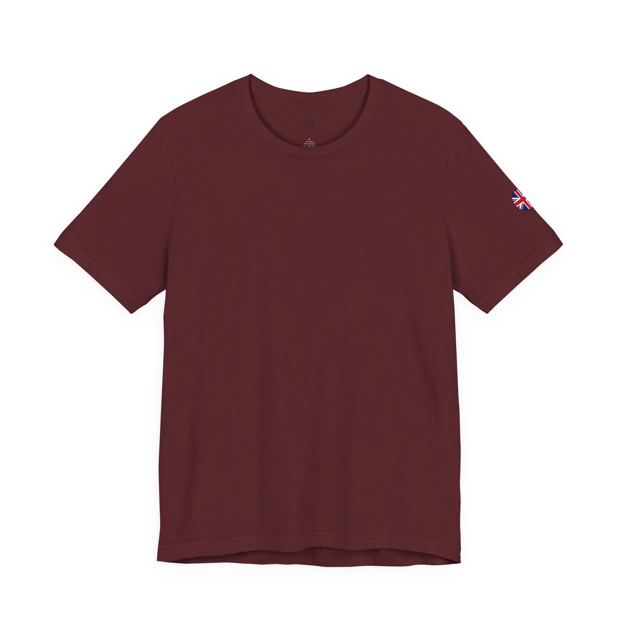 Union Jack Flag Sleeve Badge T-Shirt