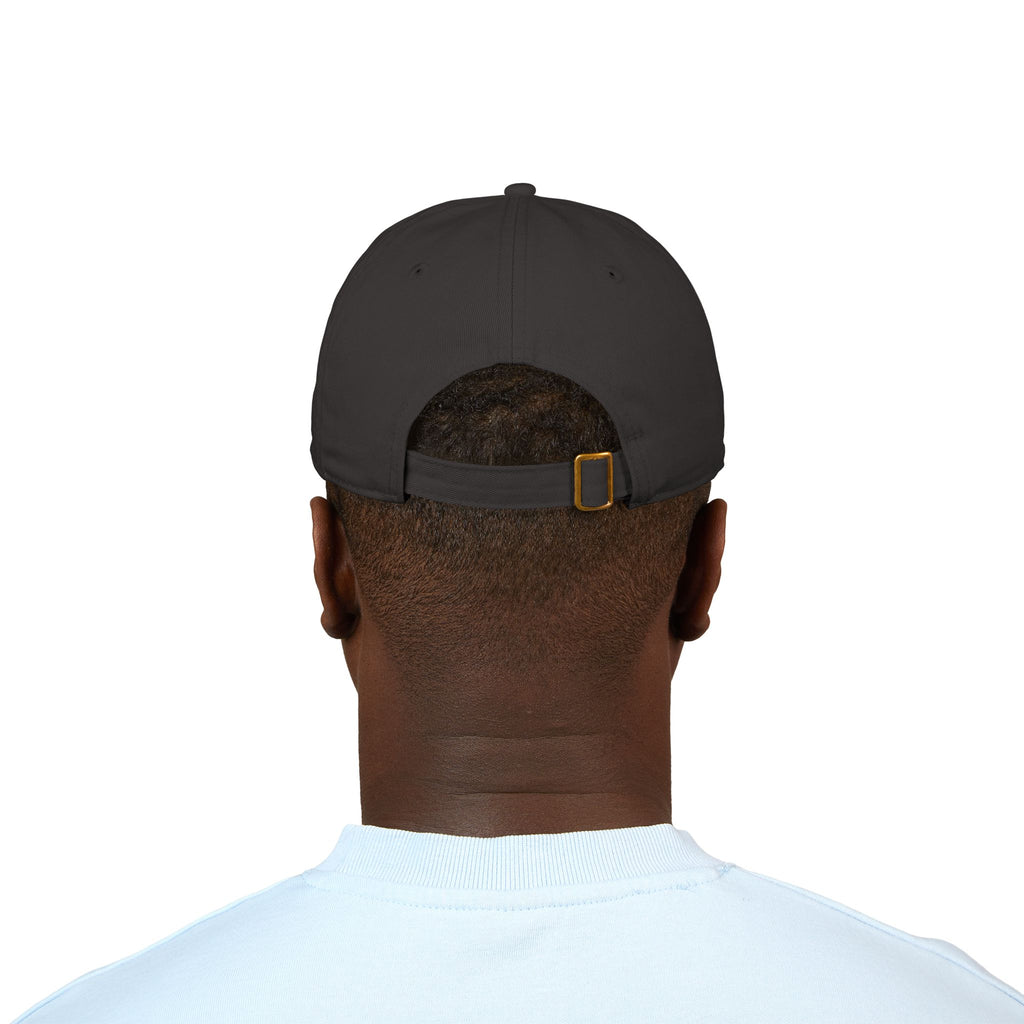 Organic Embroidered Circle Union Jack Baseball Cap