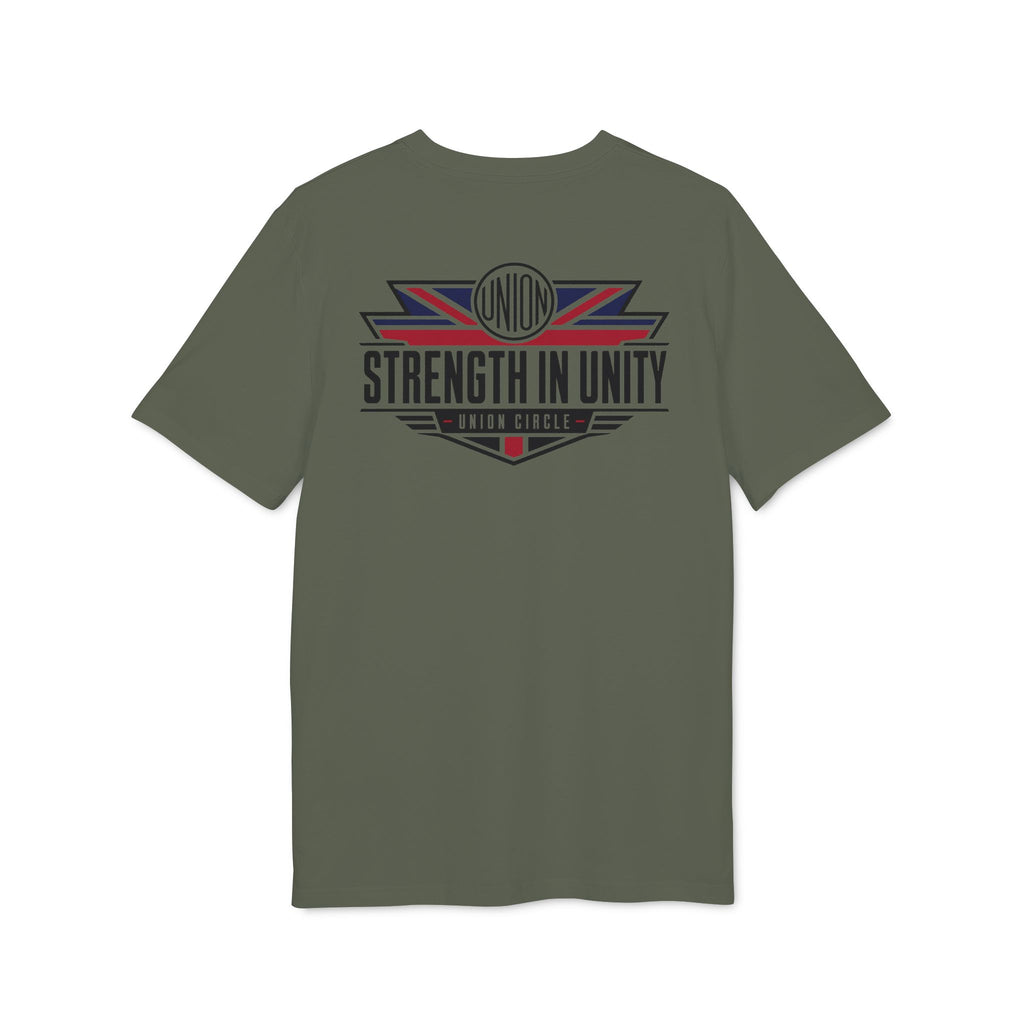 Strength In Unity T-Shirt — Small Chest Emblem & Back Print