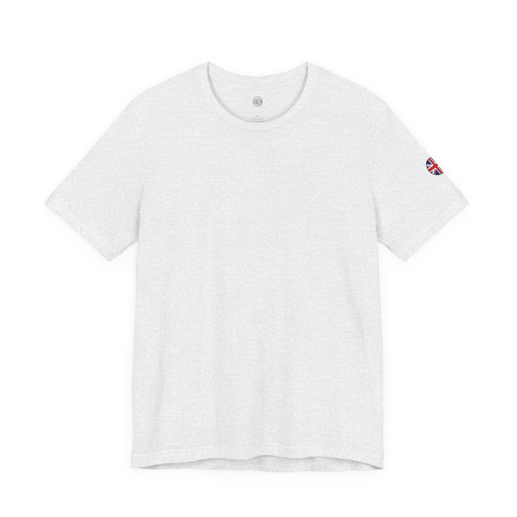 Union Jack Flag Sleeve Badge T-Shirt