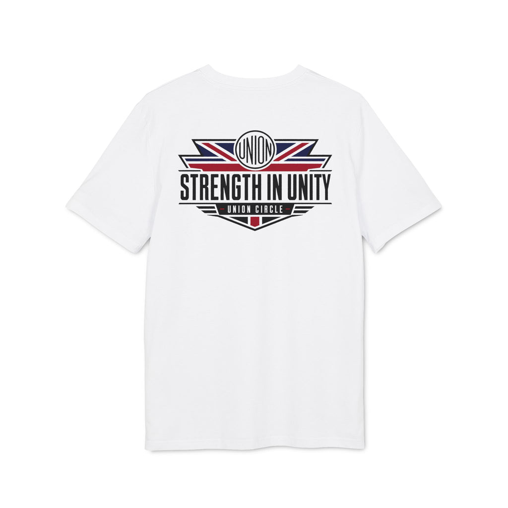 Strength In Unity T-Shirt — Small Chest Emblem & Back Print