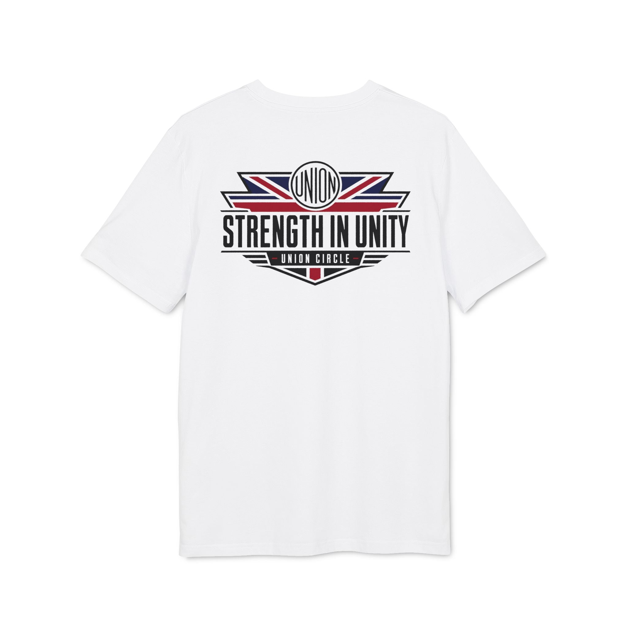 Strength In Unity T-Shirt — Small Chest Emblem & Back Print
