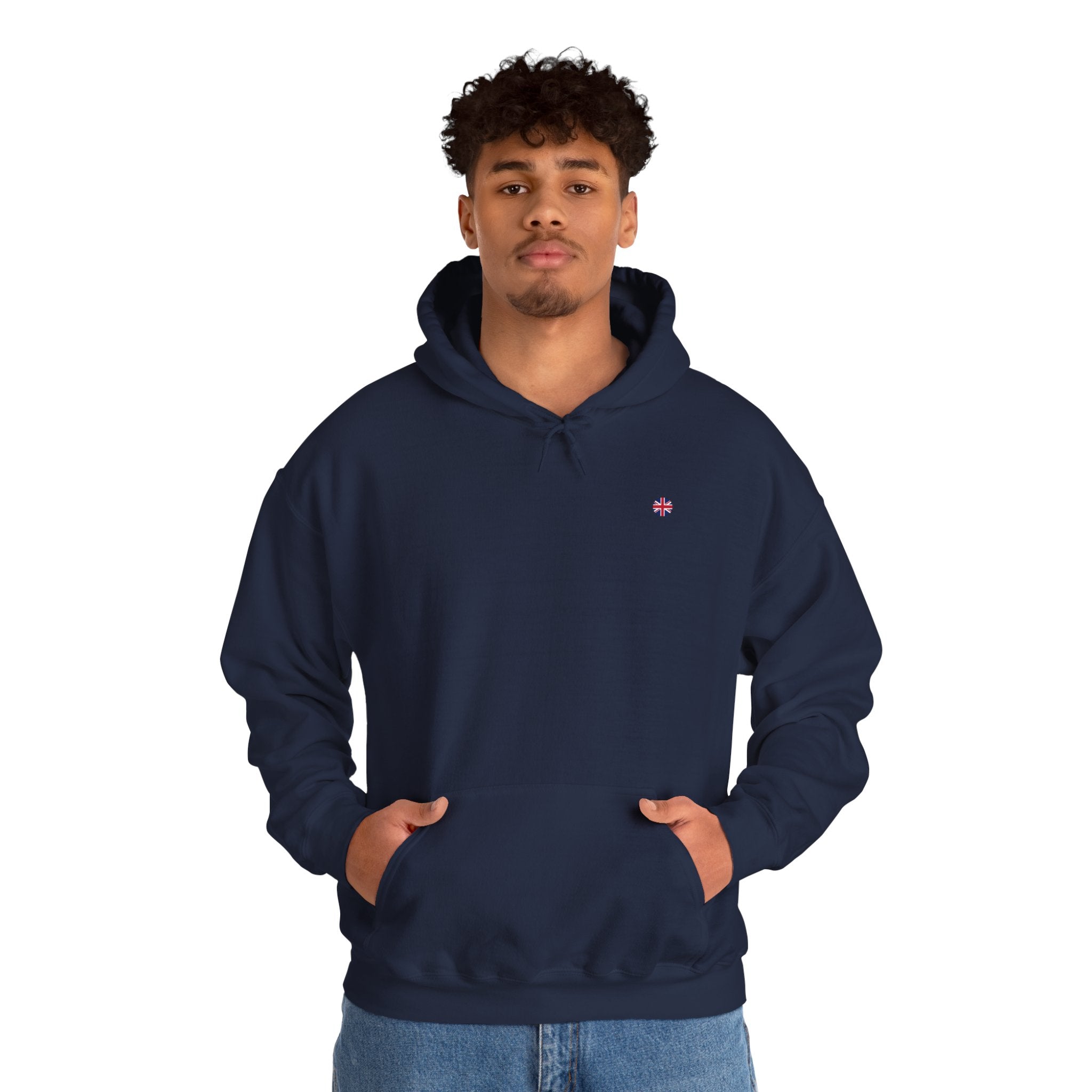 Minimal Circle England Union Jack Hoodie/Pullover
