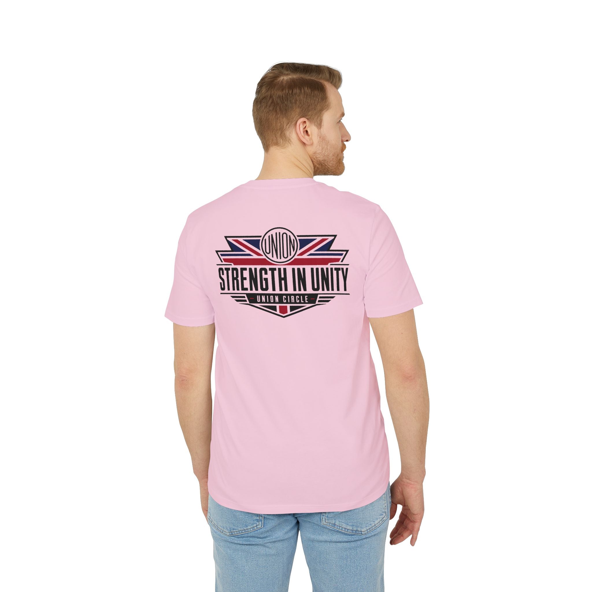 Strength In Unity T-Shirt — Small Chest Emblem & Back Print