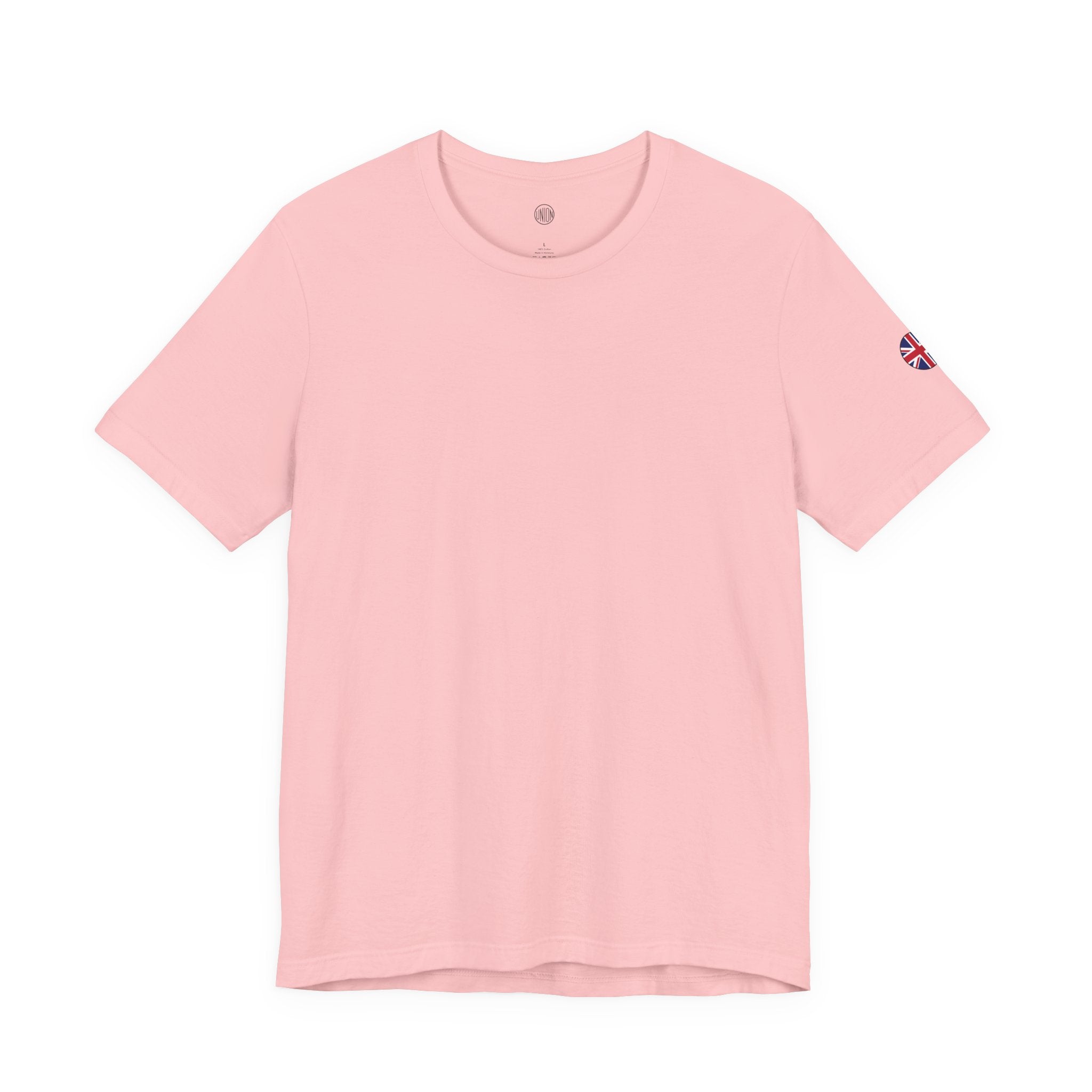 Union Jack Flag Sleeve Badge T-Shirt