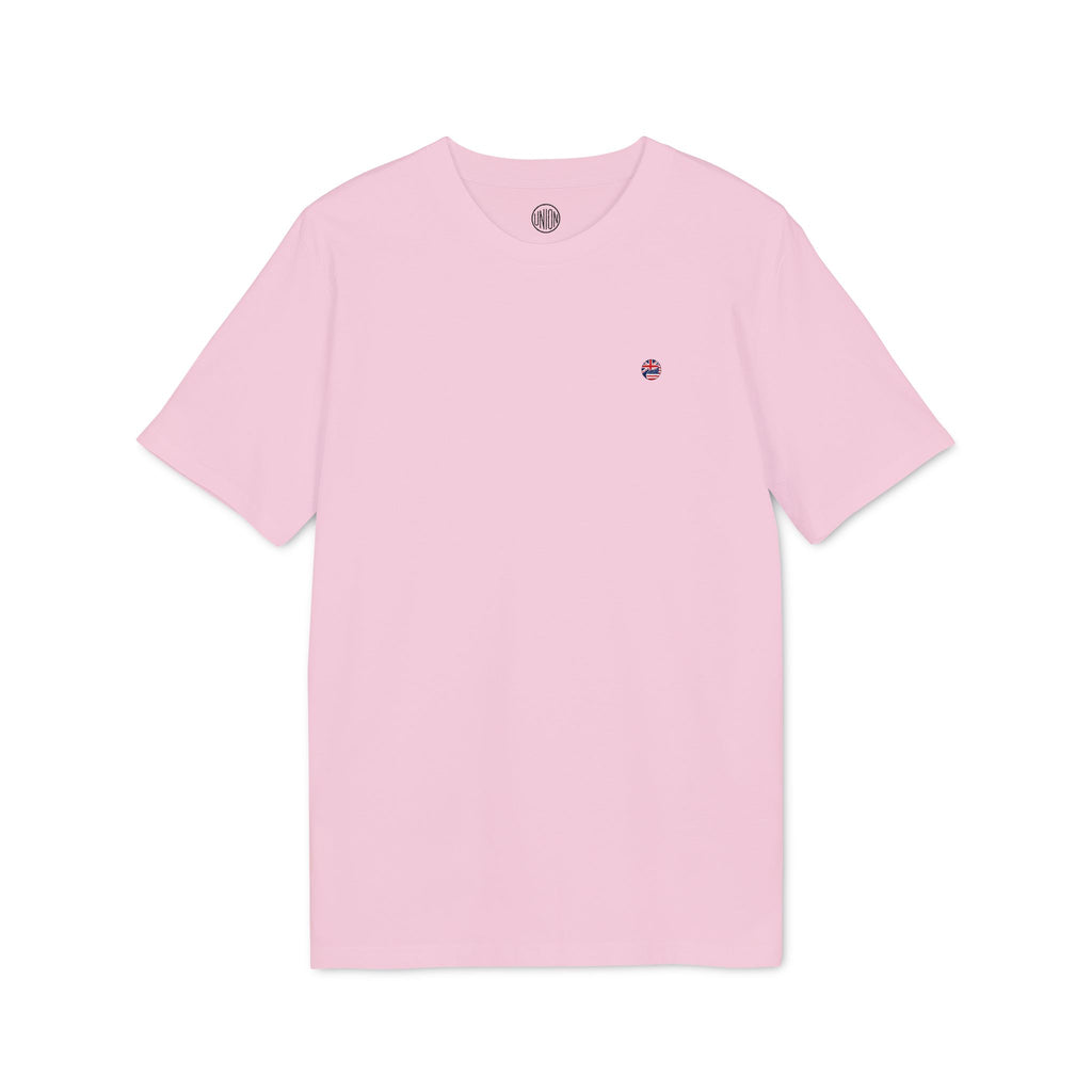 Minimal Circle Union Jack/USA T-Shirt