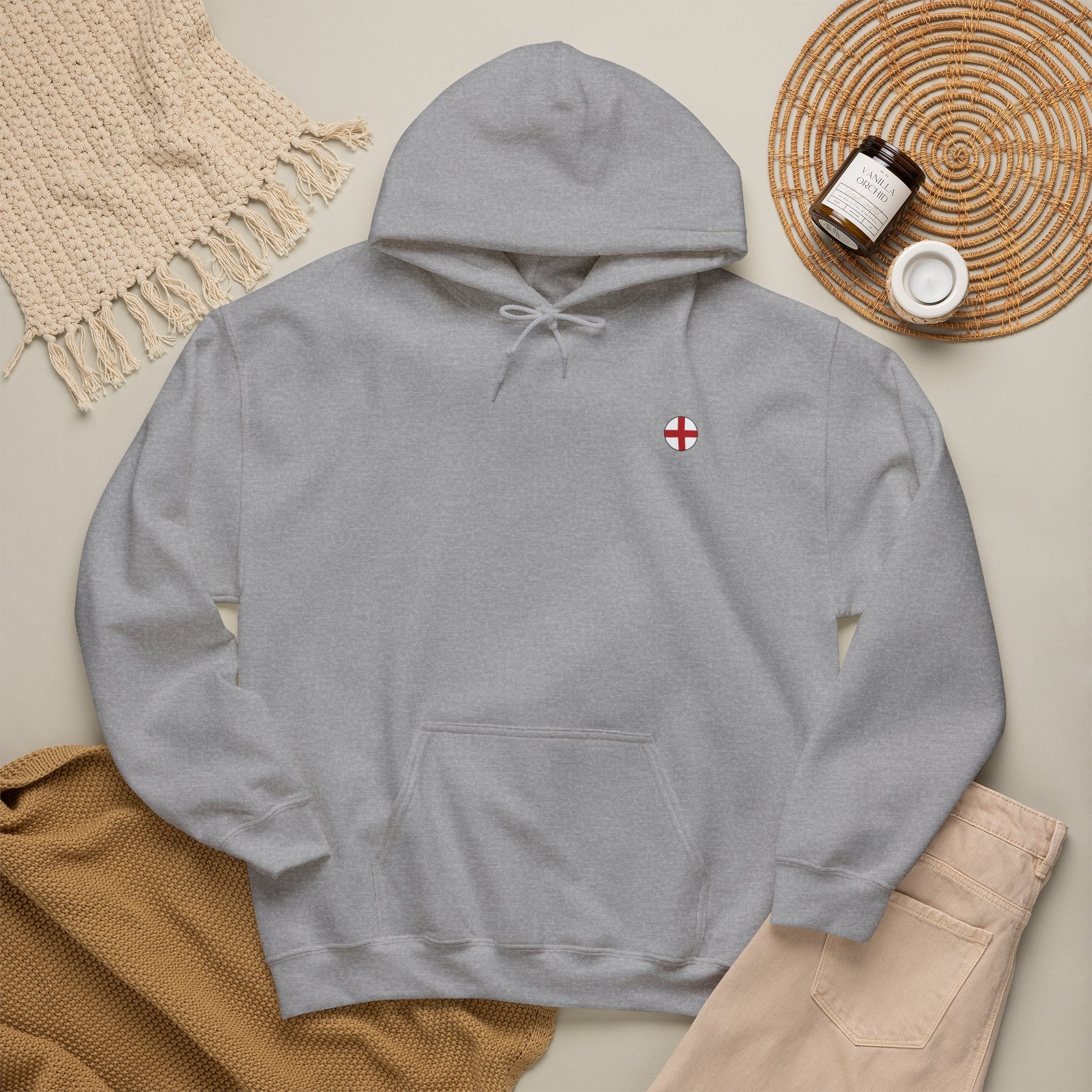 Minimal Circle England Hoodie/Pullover