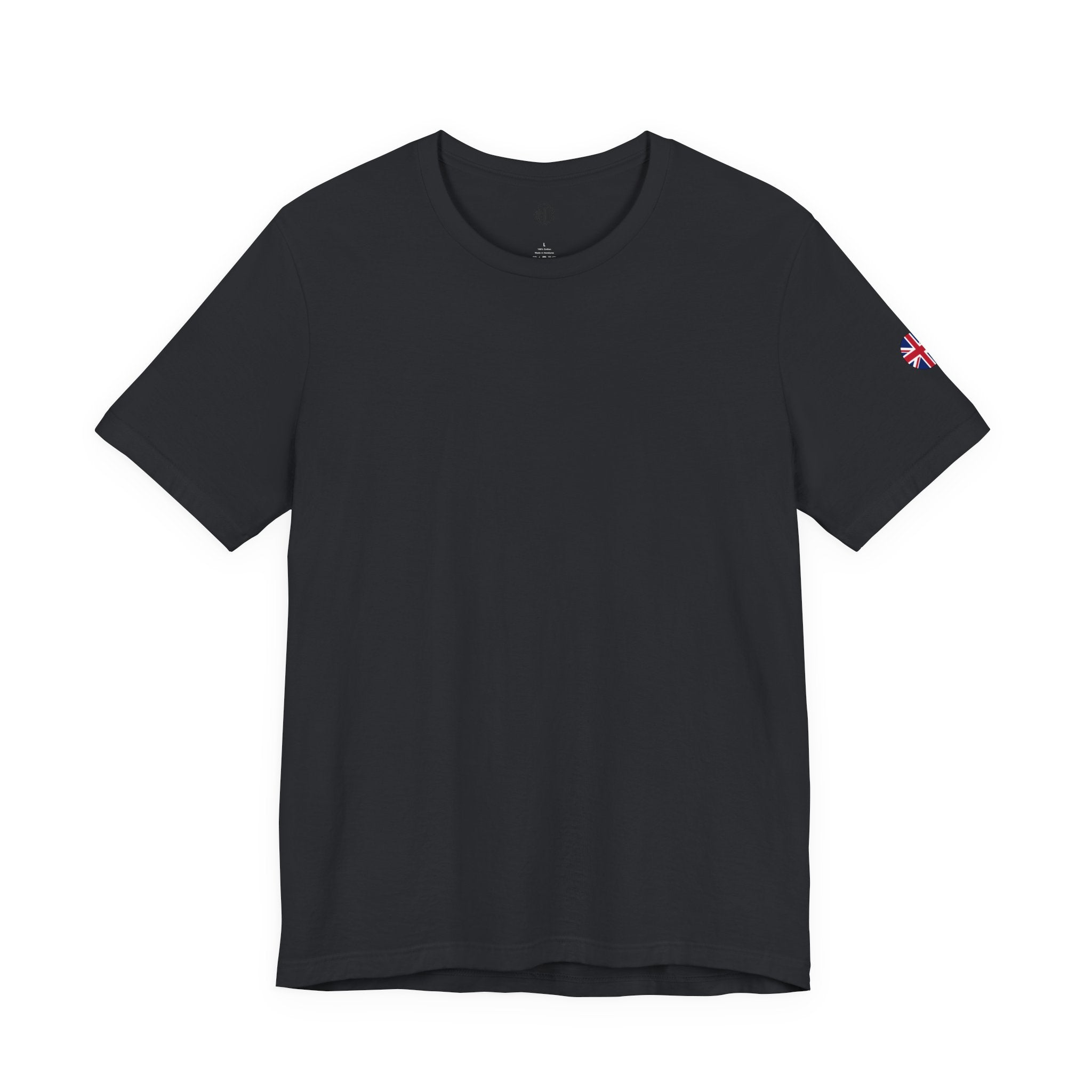 Union Jack Flag Sleeve Badge T-Shirt