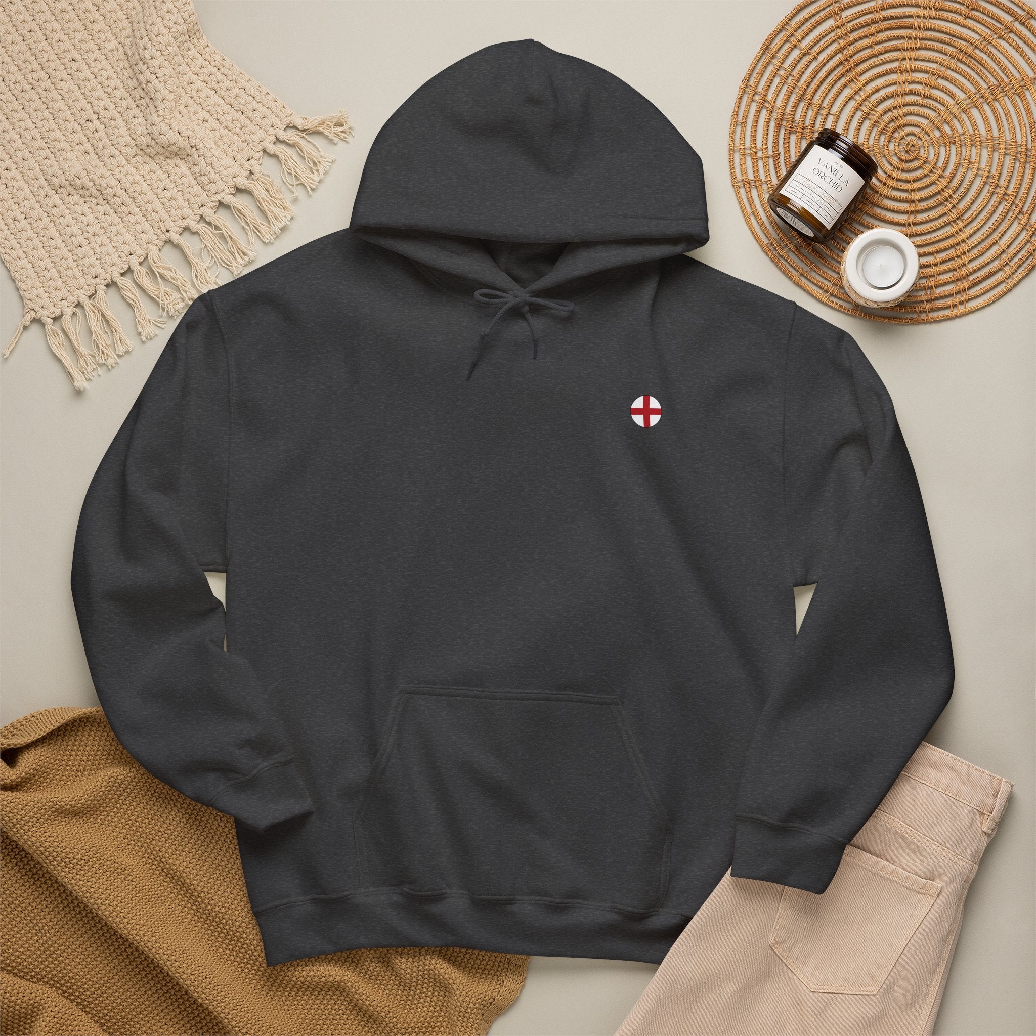 Minimal Circle England Hoodie/Pullover