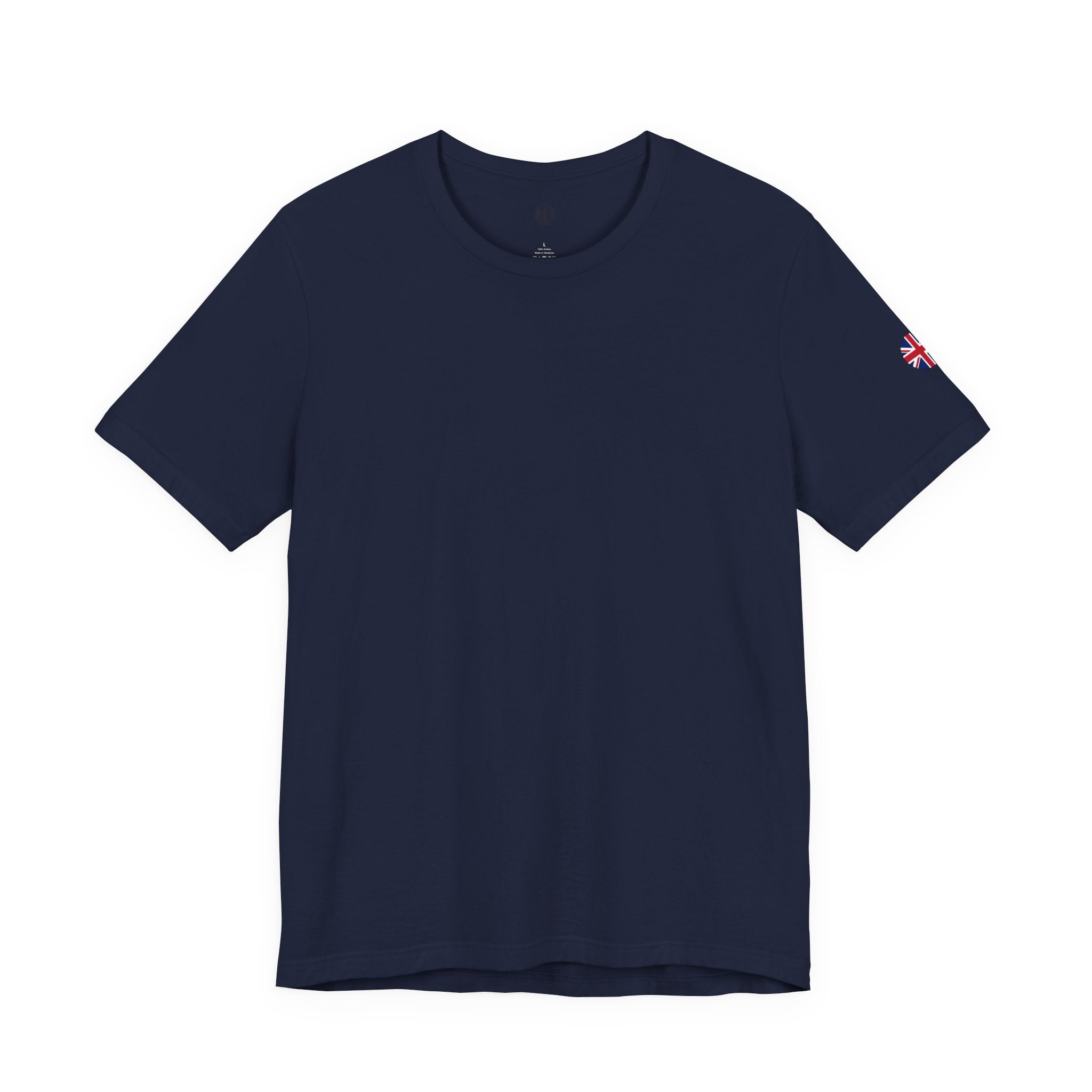 Union Jack Flag Sleeve Badge T-Shirt