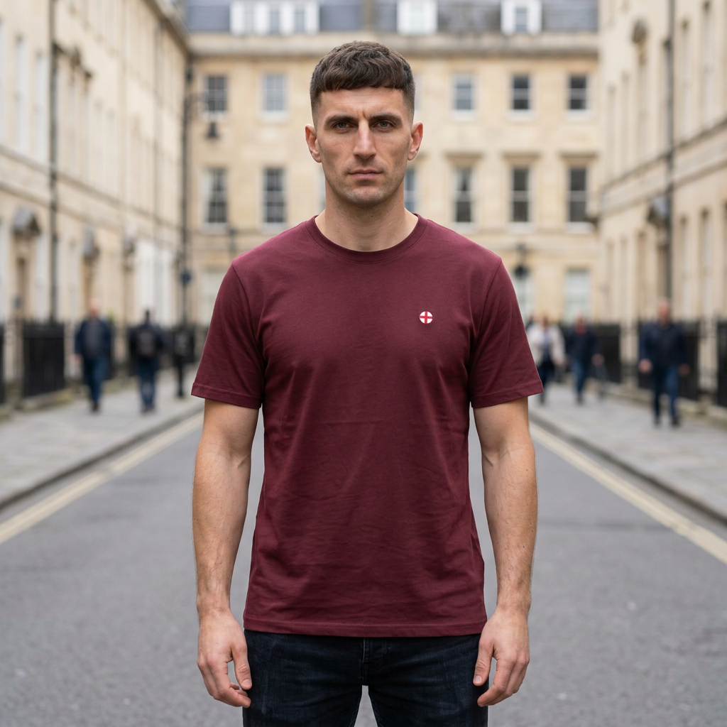 Minimal Circle England T-Shirt