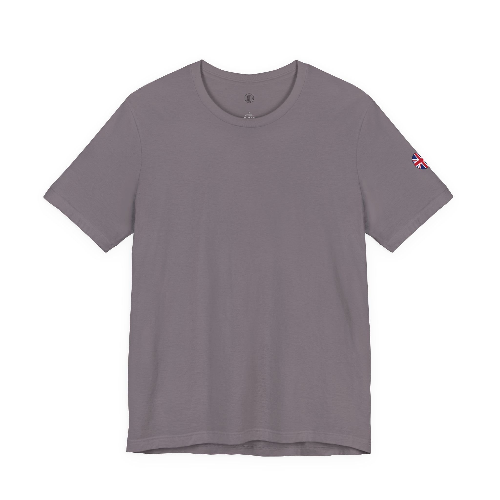 Union Jack Flag Sleeve Badge T-Shirt