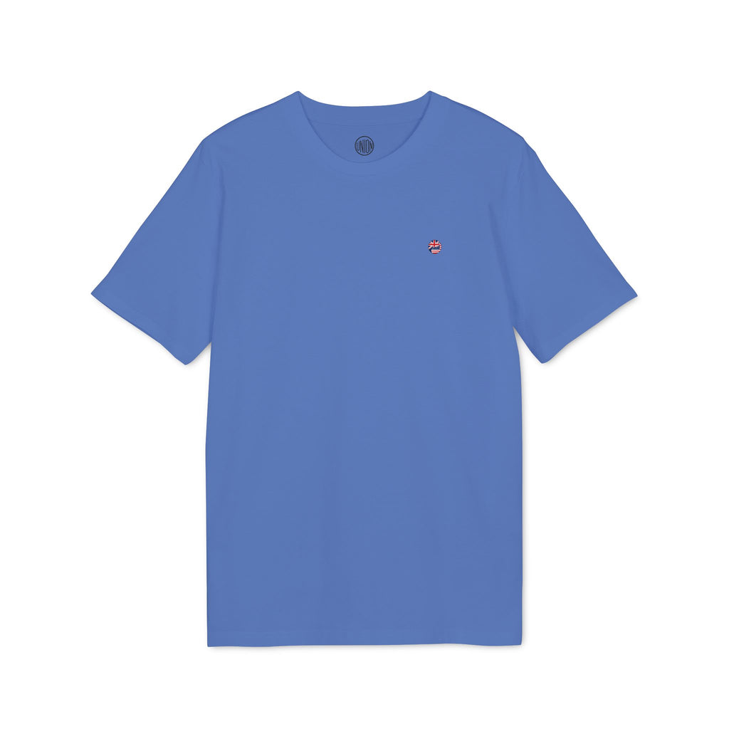Minimal Circle Union Jack/USA T-Shirt