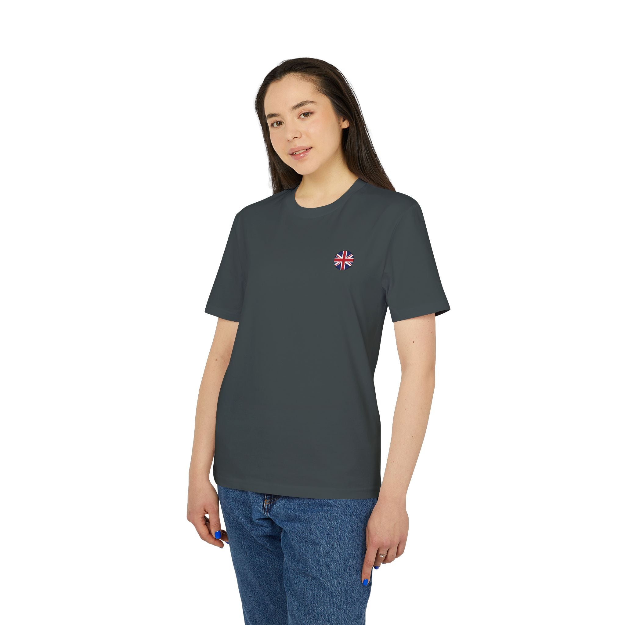 Minimal Circle Union Jack T-Shirt