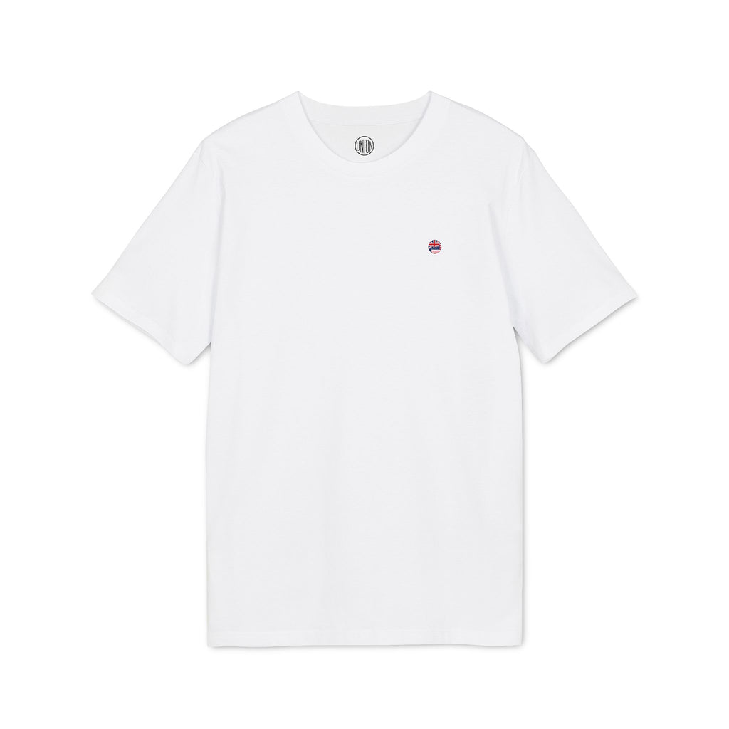 Minimal Circle Union Jack/USA T-Shirt