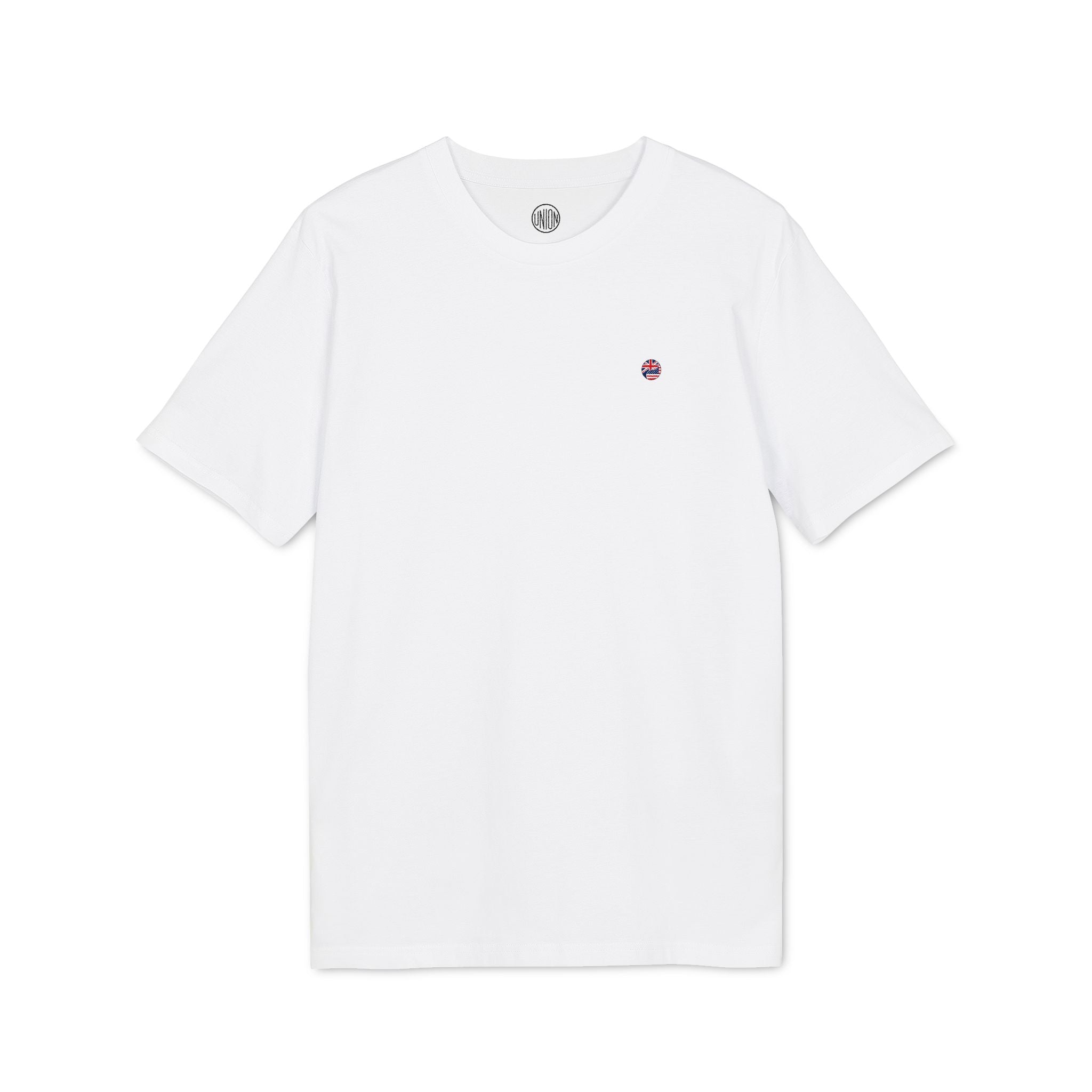 Minimal Circle Union Jack/USA T-Shirt