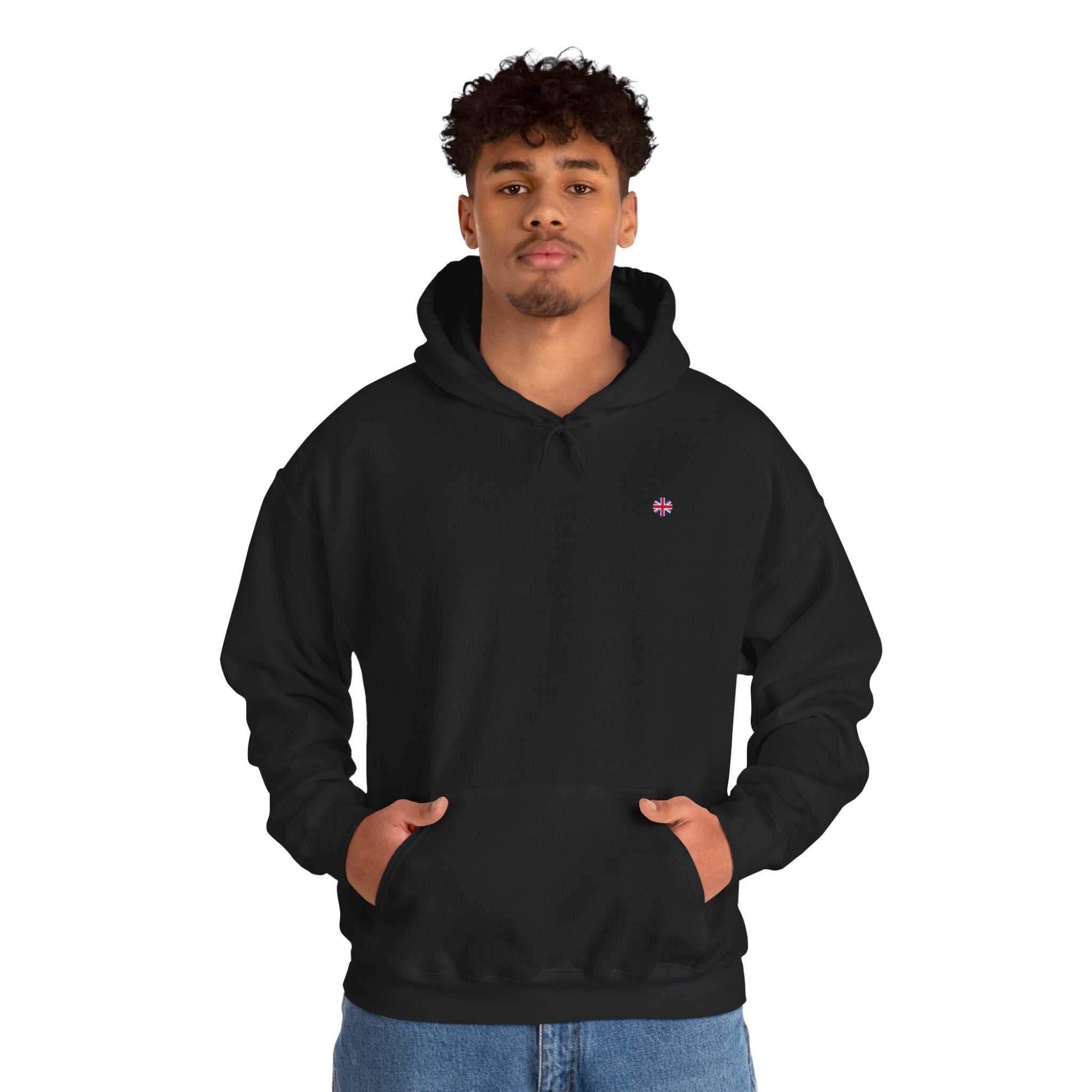 Minimal Circle England Union Jack Hoodie/Pullover