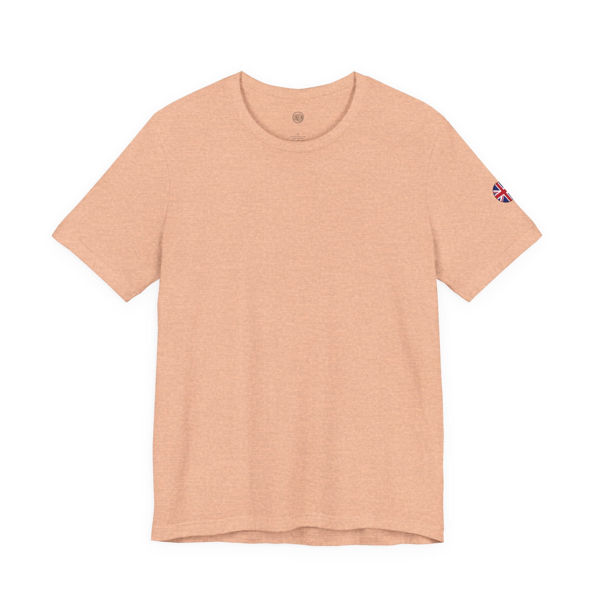 Union Jack Flag Sleeve Badge T-Shirt