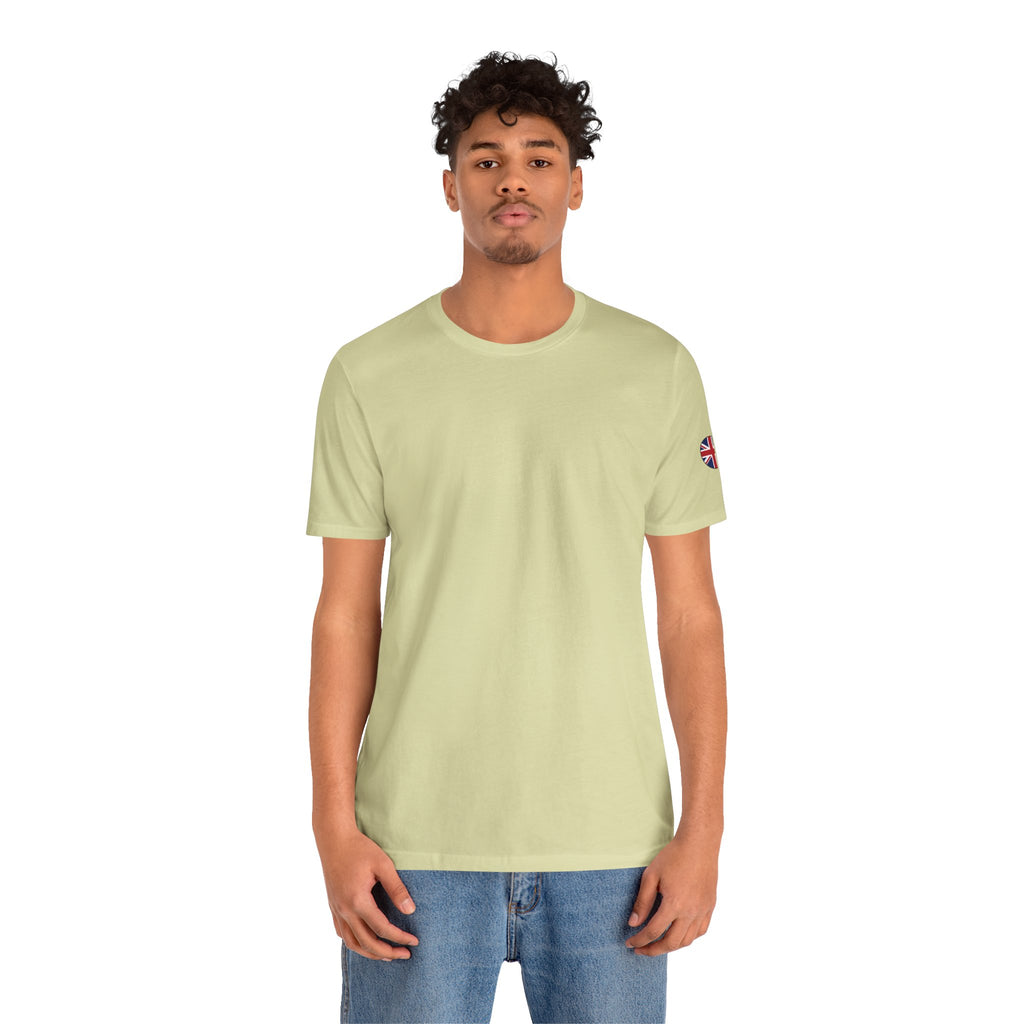 Union Jack Flag Sleeve Badge T-Shirt