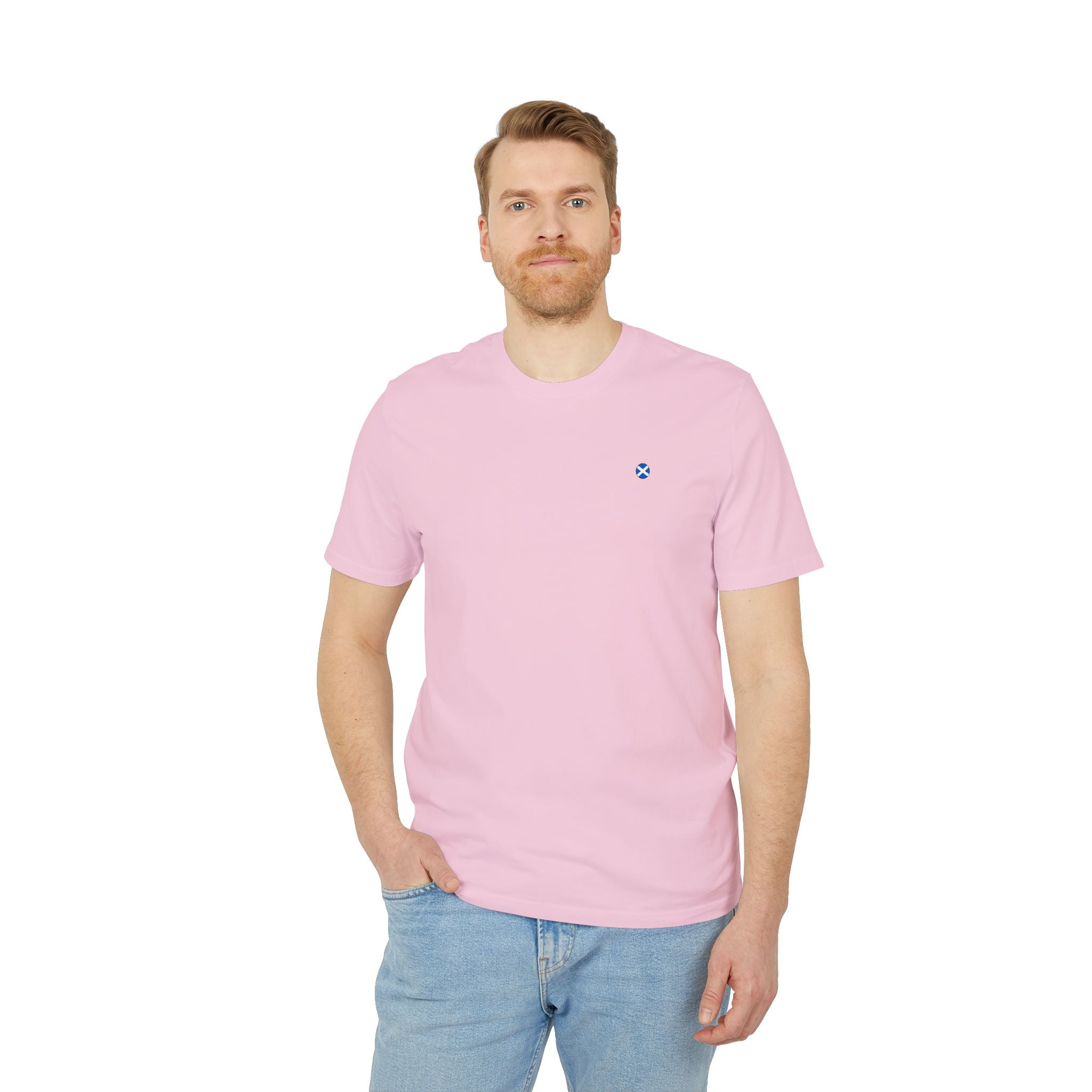 Minimal Circle Scottish T-Shirt