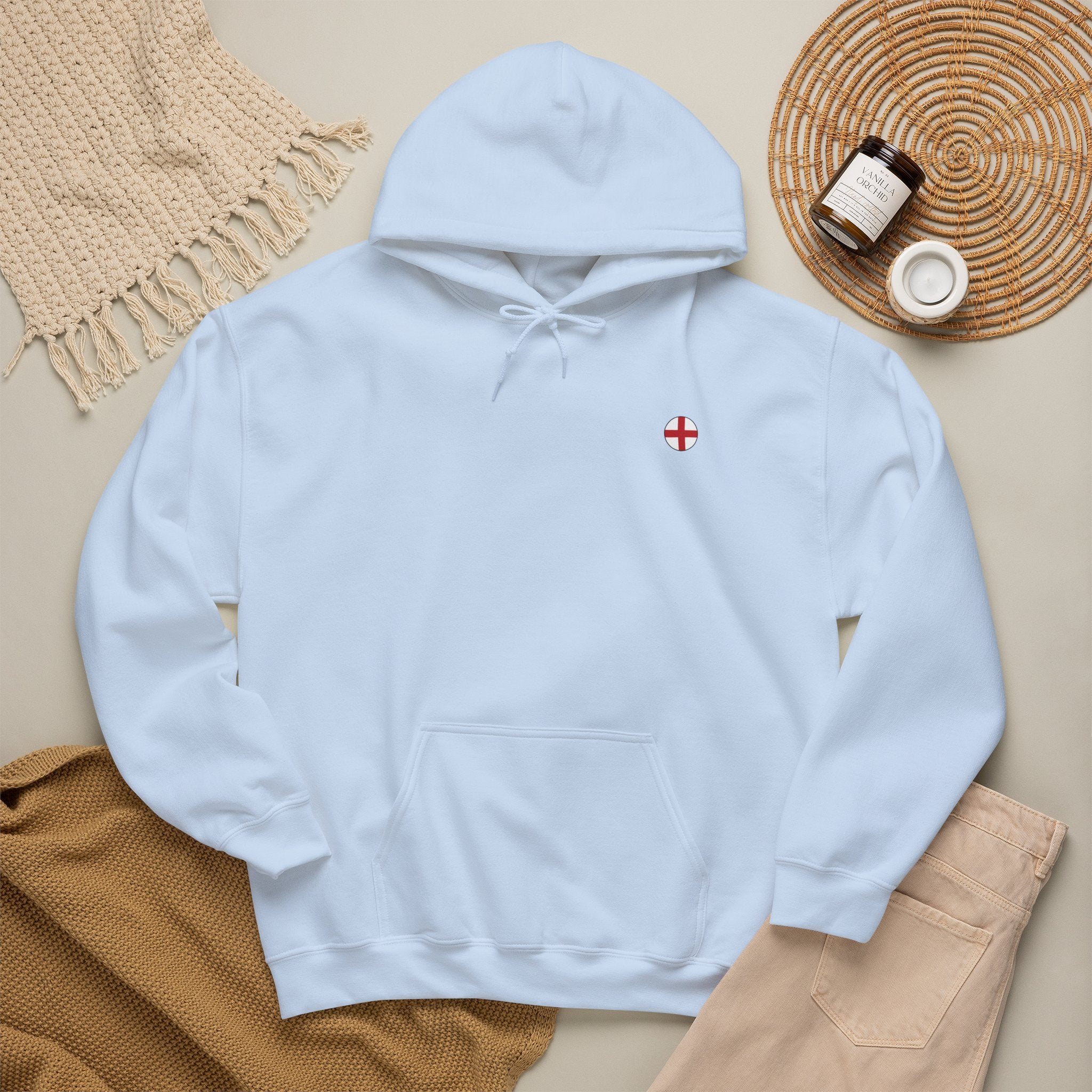 Minimal Circle England Hoodie/Pullover