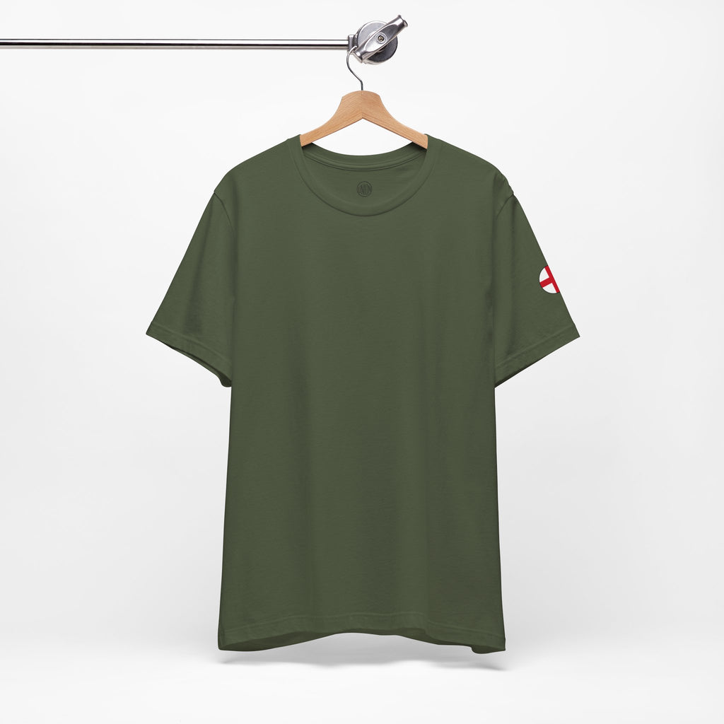 England Flag Sleeve Badge T-Shirt