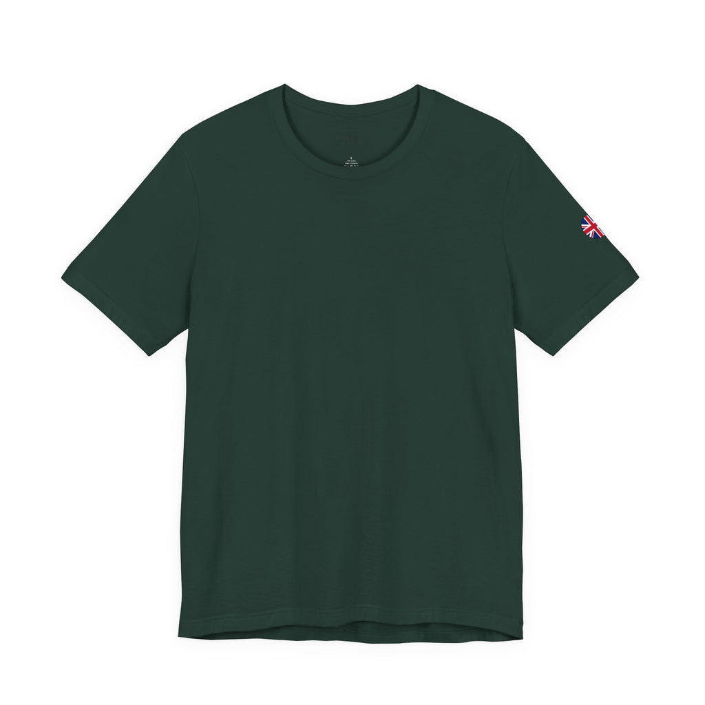 Union Jack Flag Sleeve Badge T-Shirt