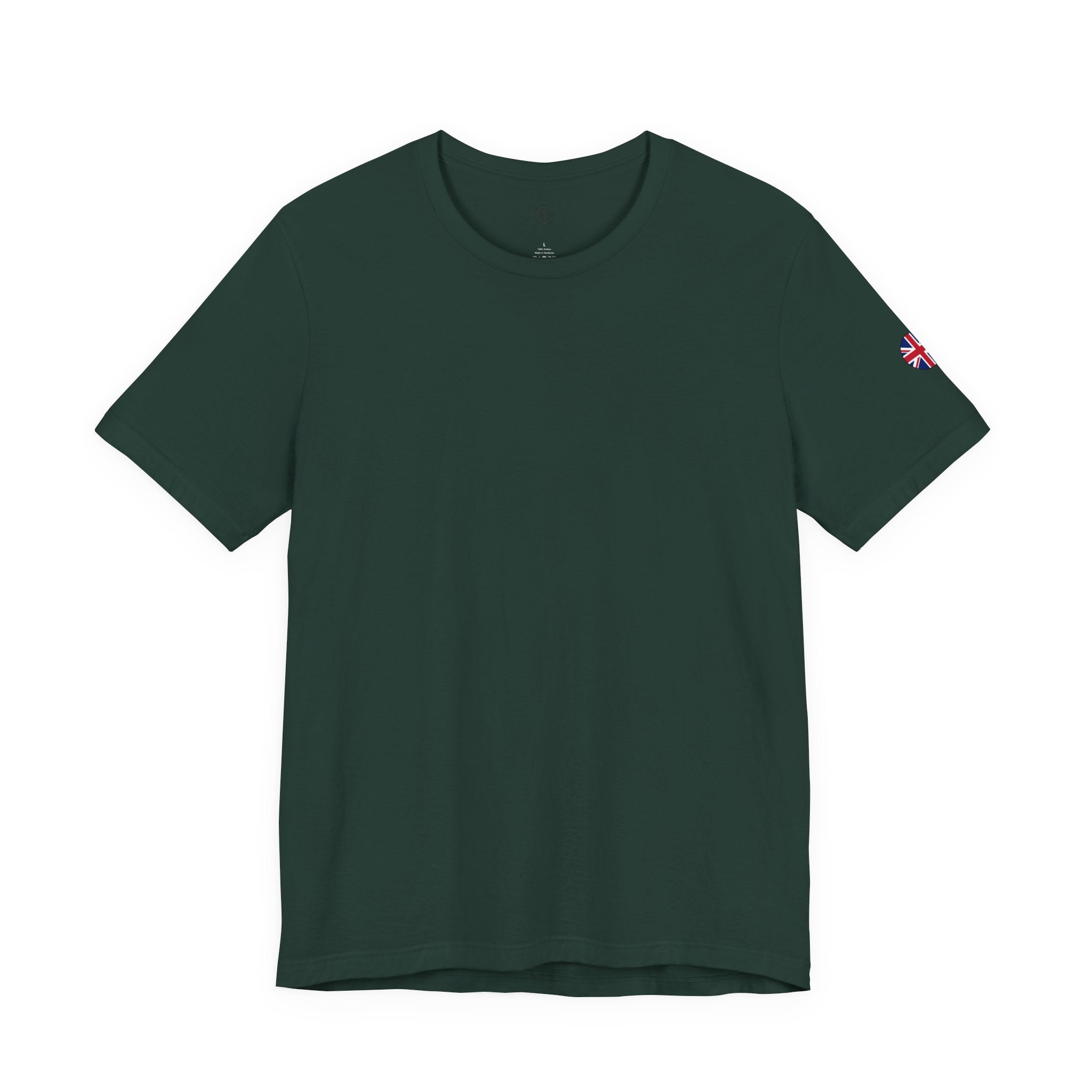 Union Jack Flag Sleeve Badge T-Shirt