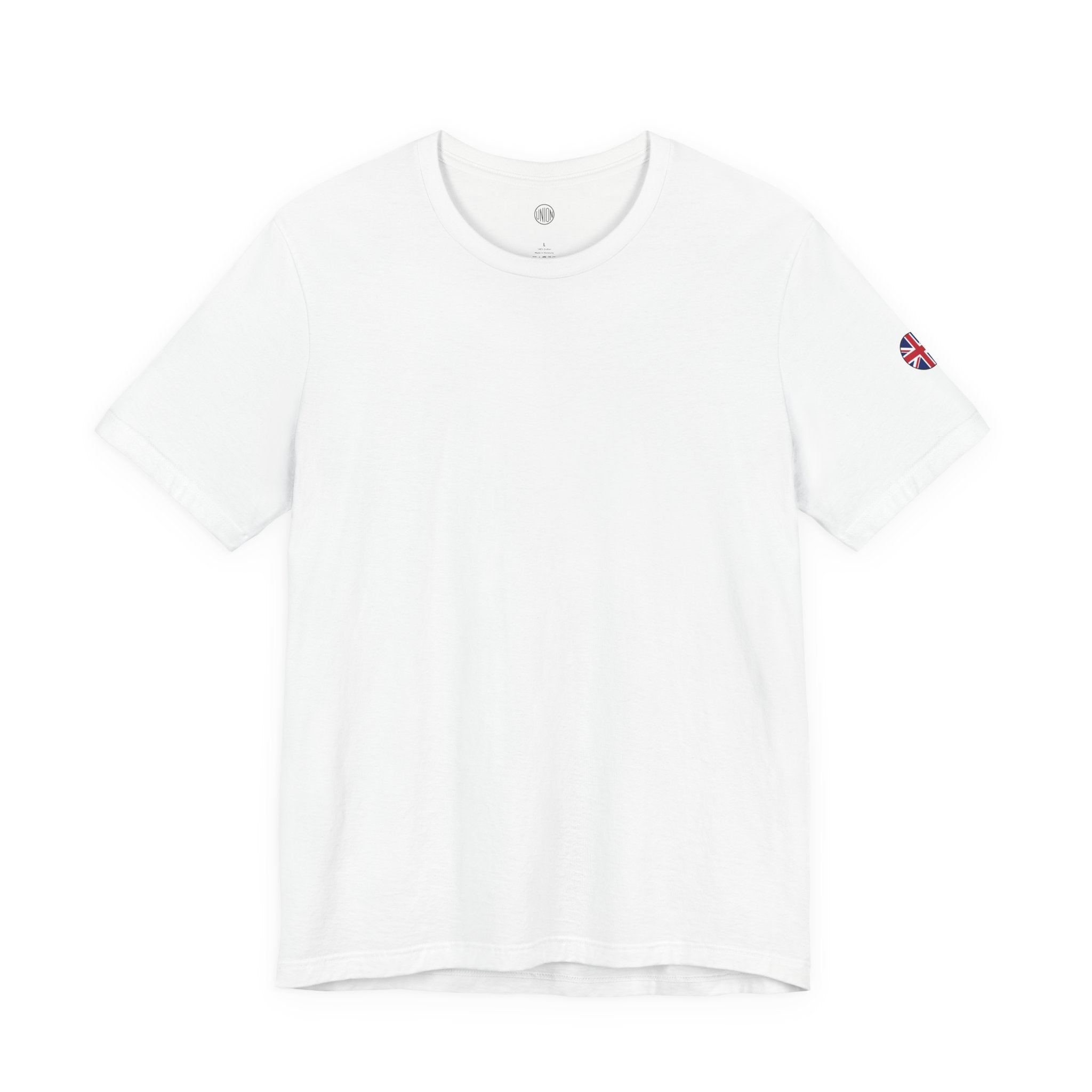 Union Jack Flag Sleeve Badge T-Shirt