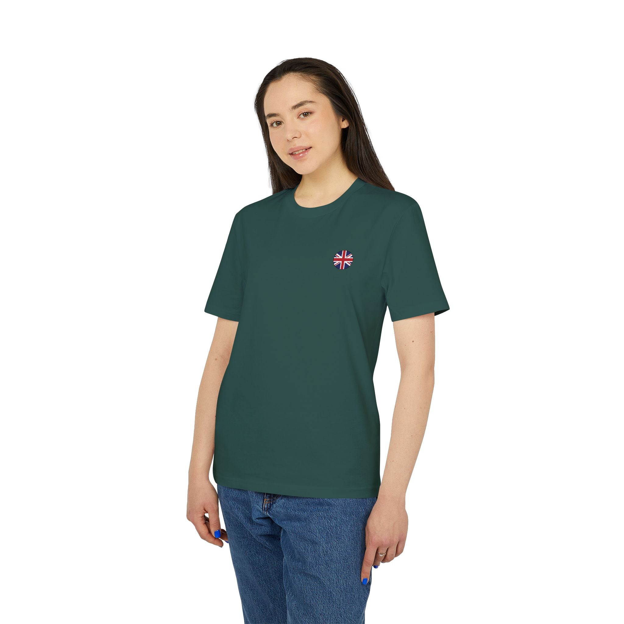 Minimal Circle Union Jack T-Shirt