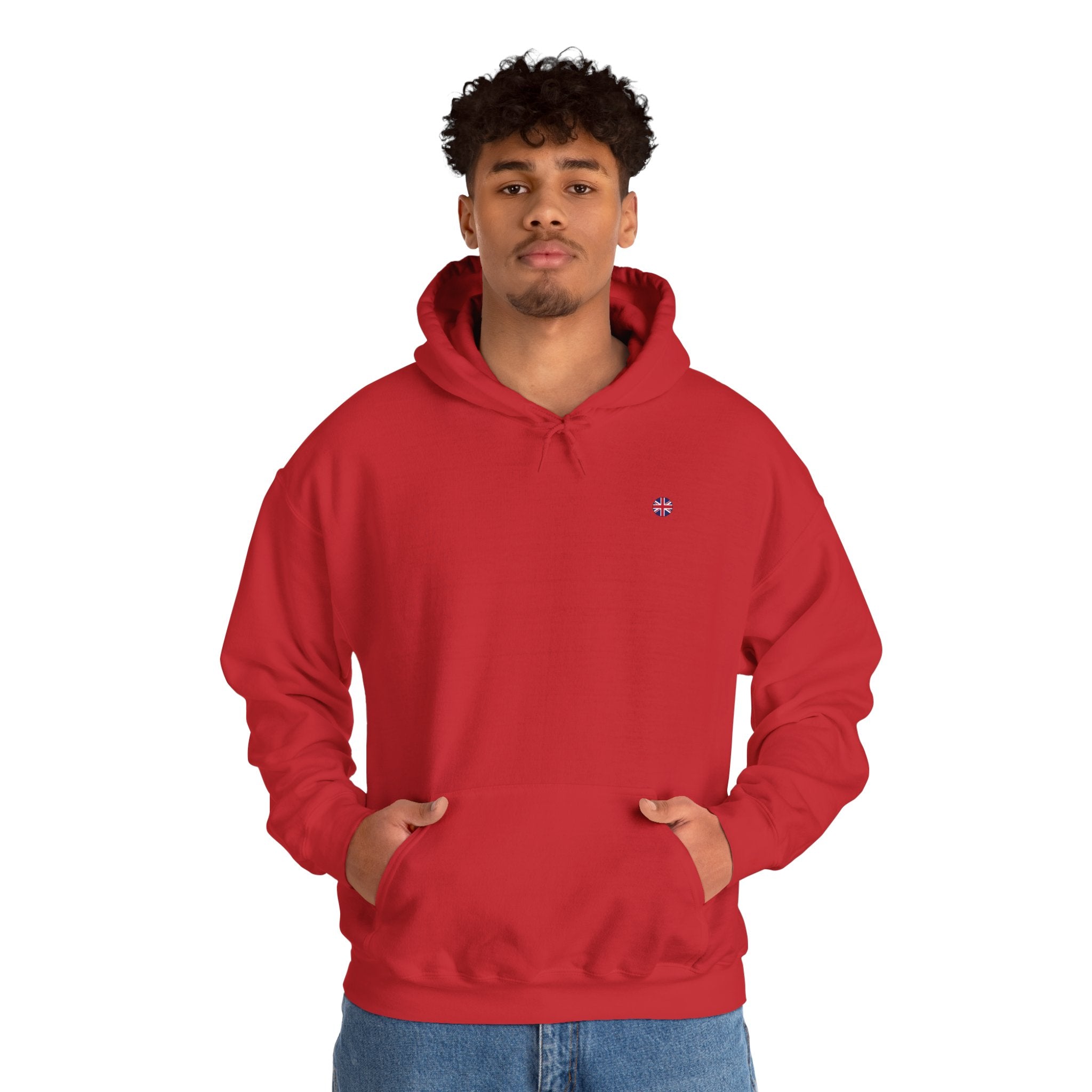 Minimal Circle England Union Jack Hoodie/Pullover